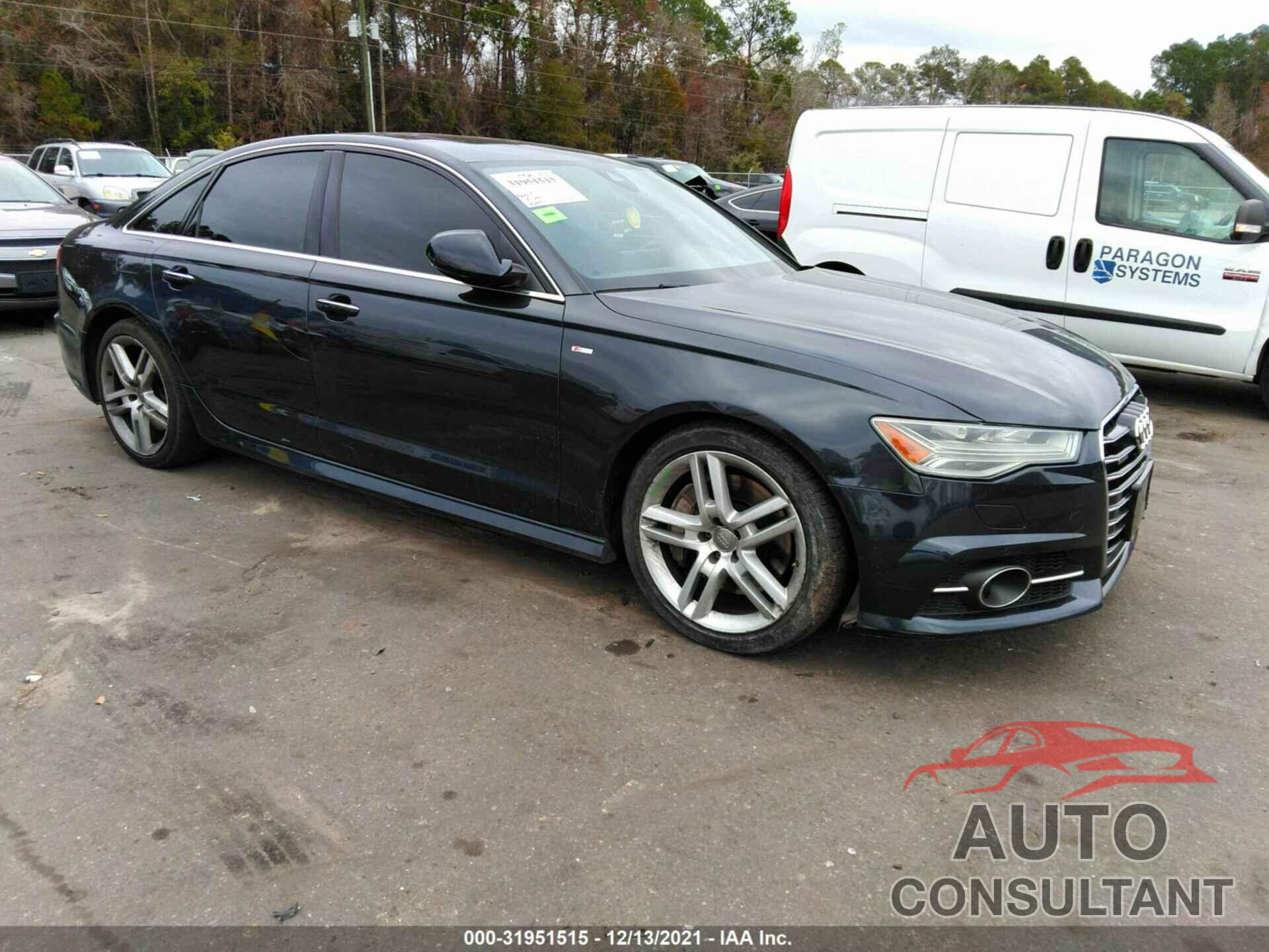 AUDI A6 2016 - WAUGFAFC0GN163228