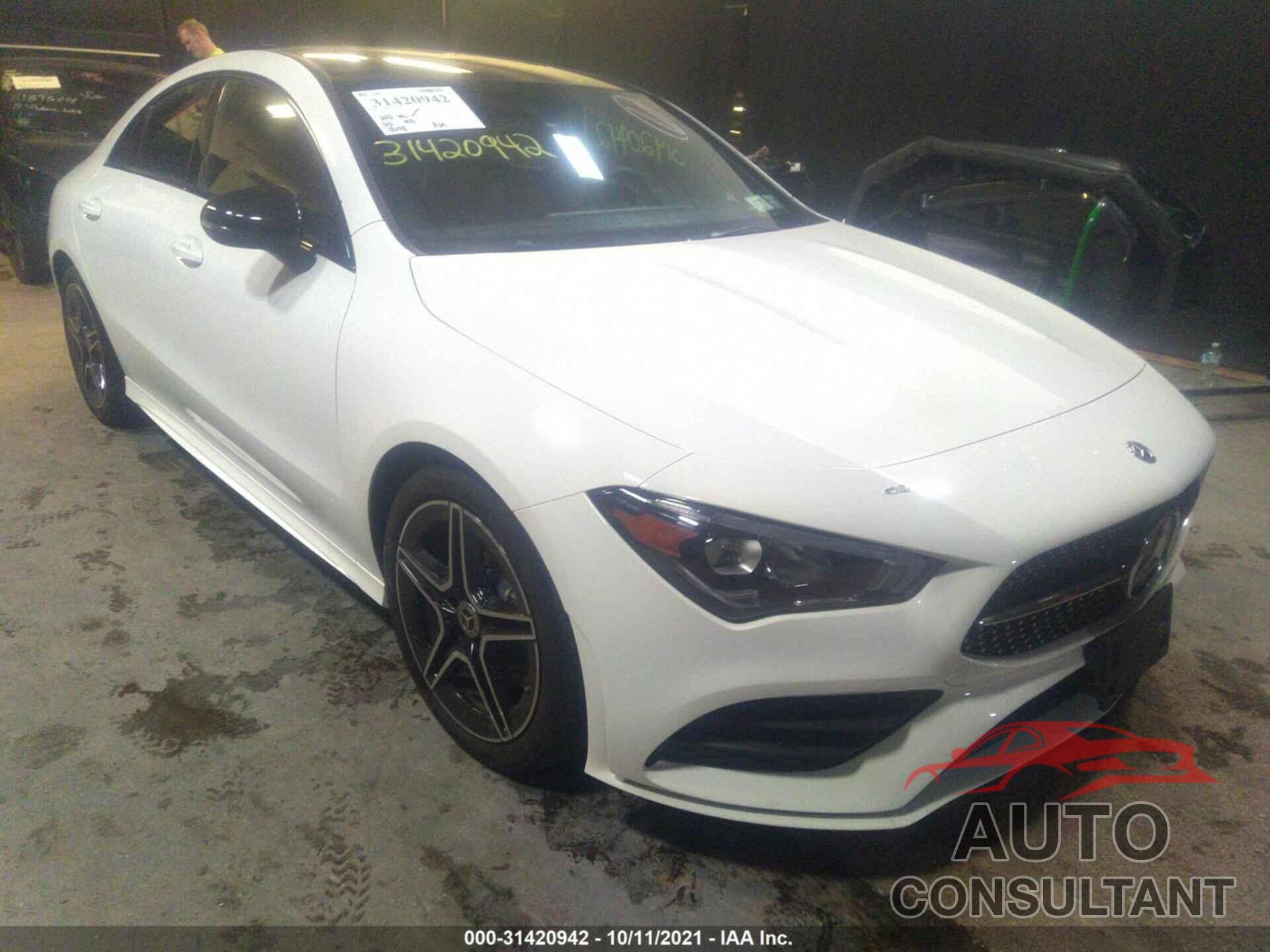 MERCEDES-BENZ CLA 2020 - W1K5J4HB1LN120158