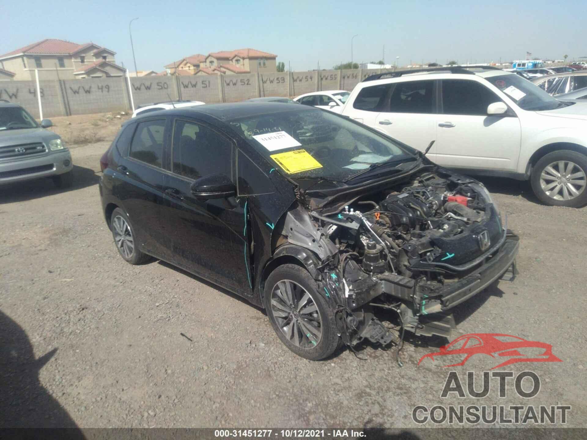 HONDA FIT 2016 - JHMGK5H7XGS015741