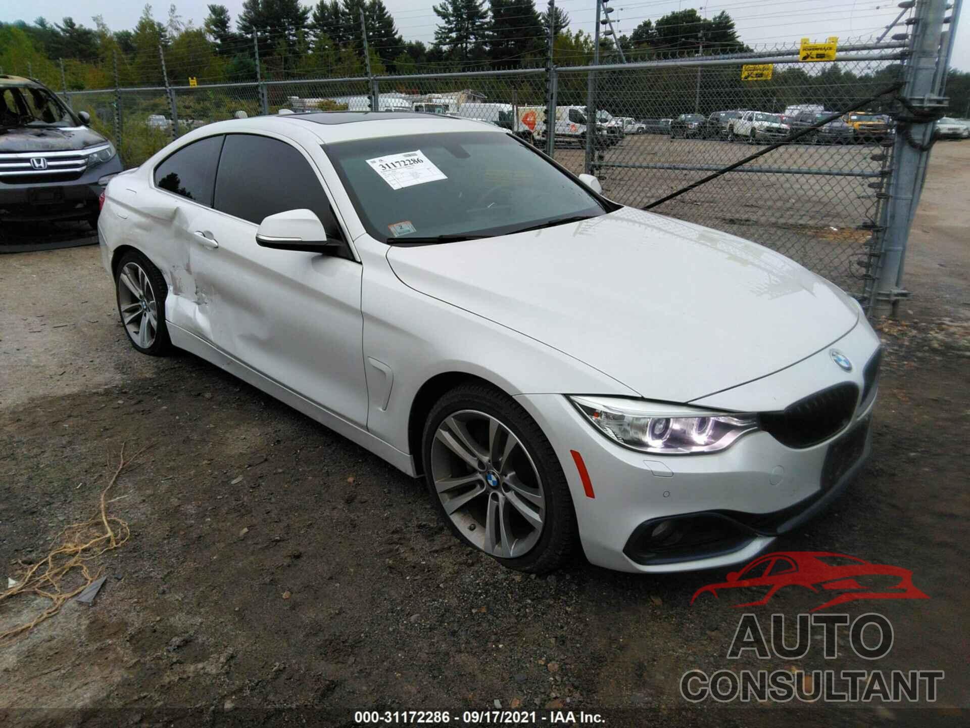 BMW 4 SERIES 2016 - WBA3N9C57GK251183