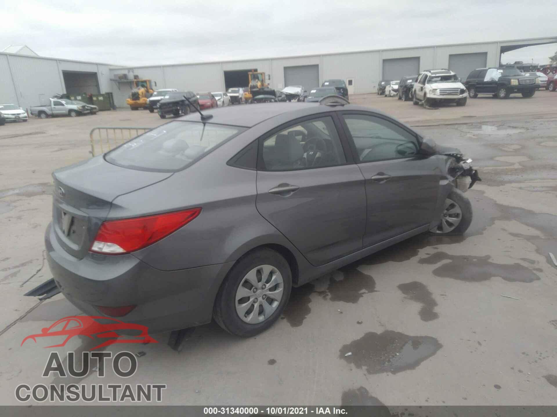 HYUNDAI ACCENT 2016 - KMHCT4AE4GU986847