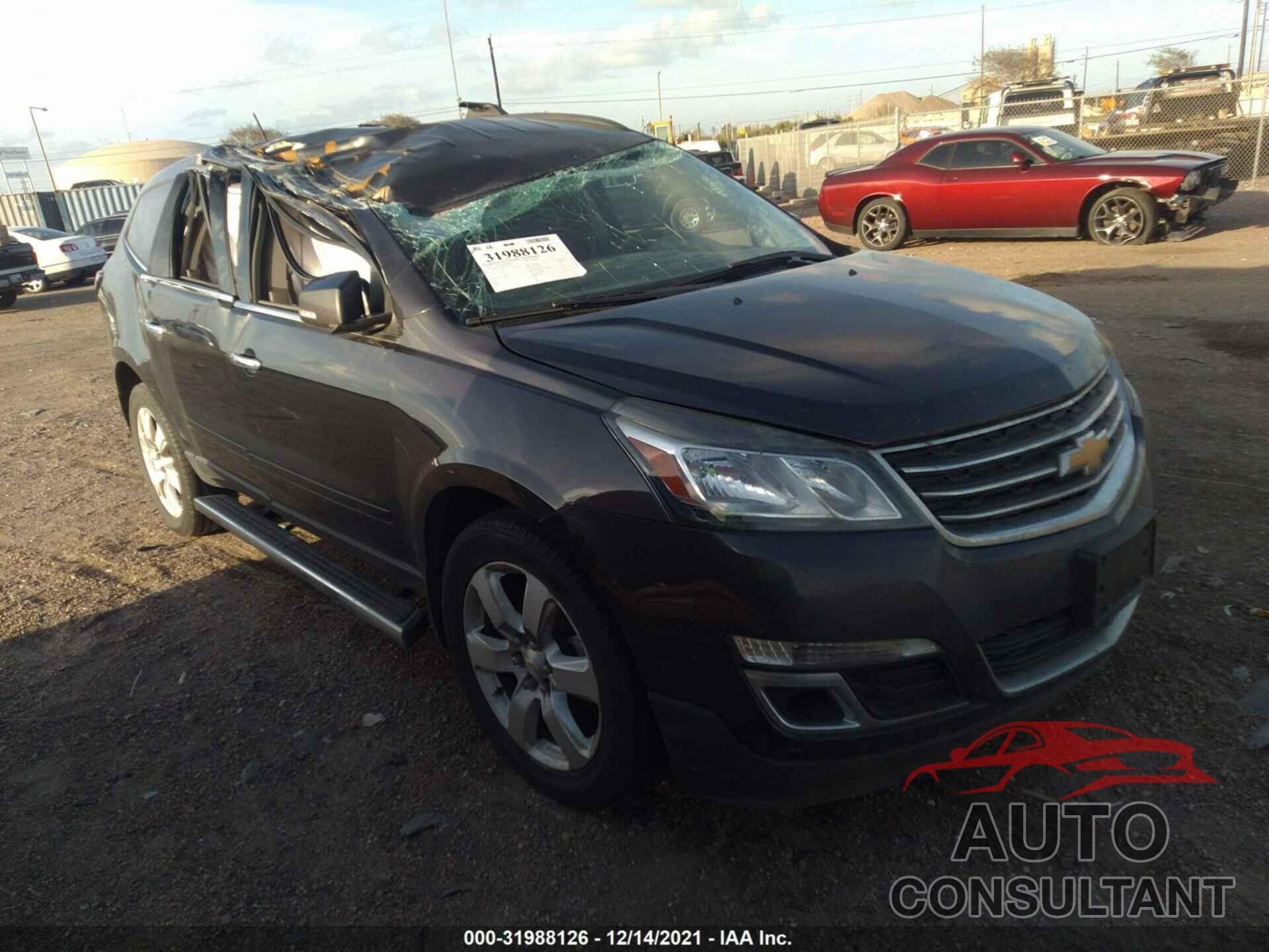 CHEVROLET TRAVERSE 2016 - 1GNKRGKD9GJ197334
