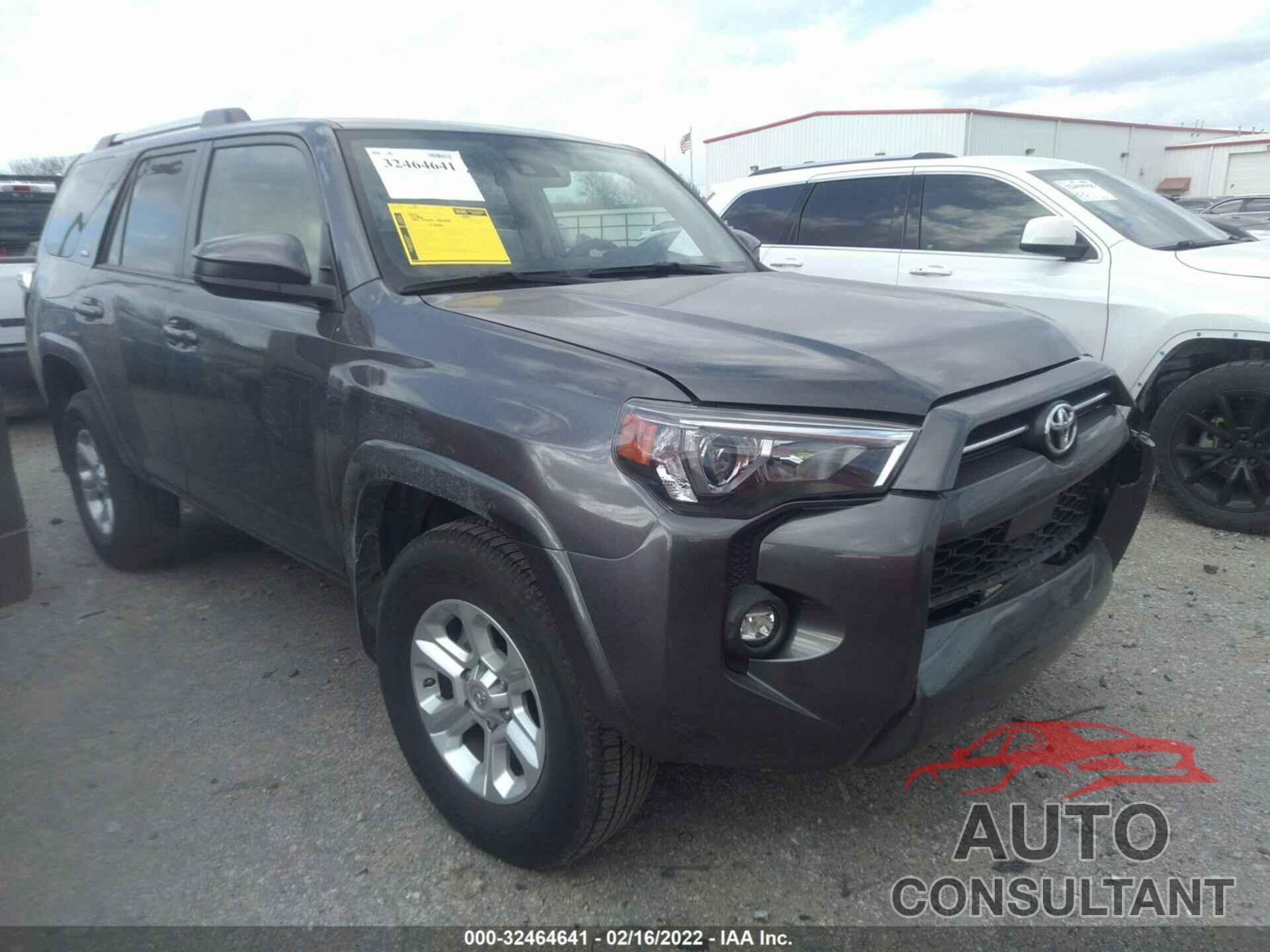 TOYOTA 4RUNNER 2021 - JTEEU5JR3M5233458