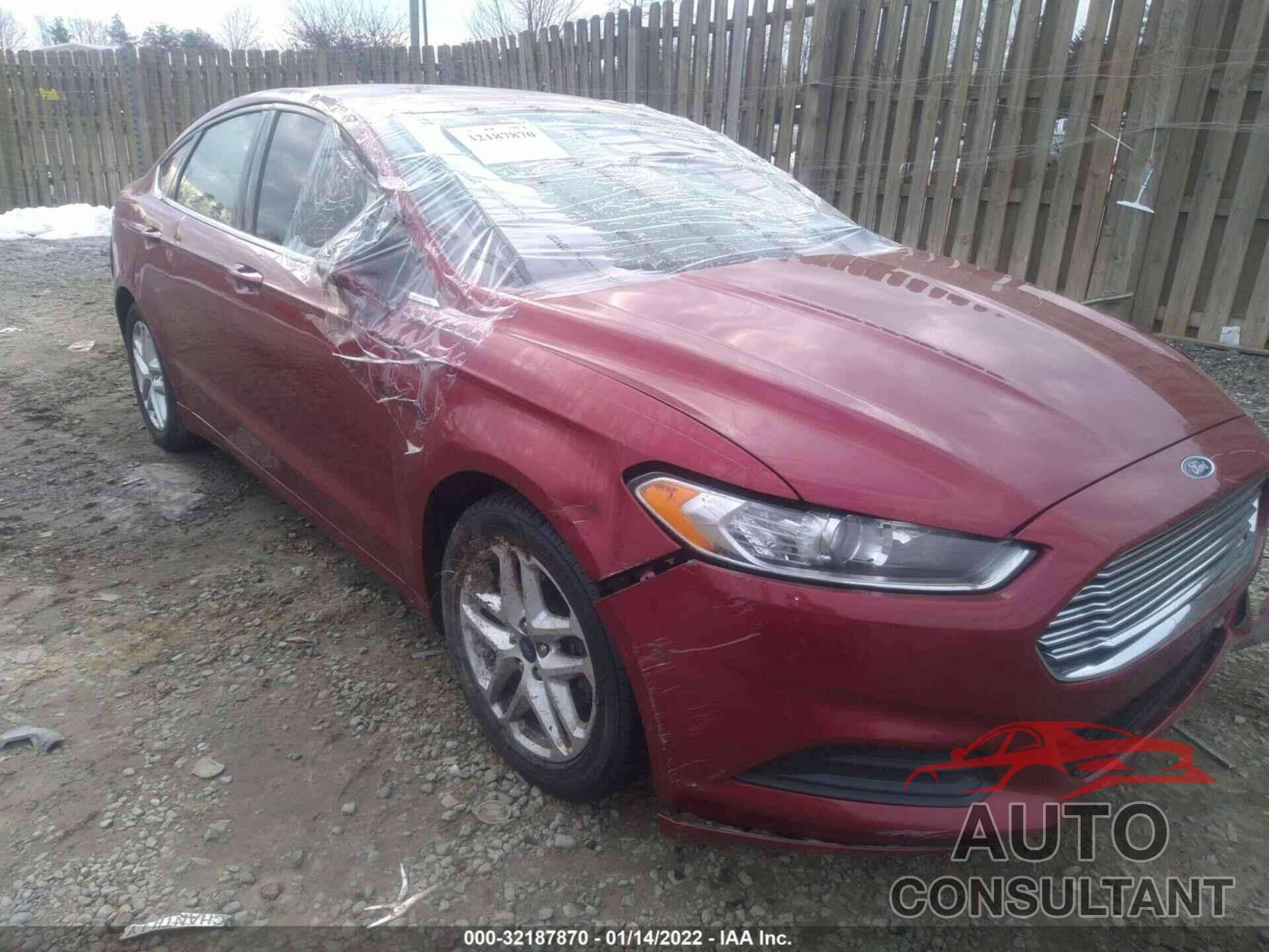 FORD FUSION 2016 - 3FA6P0H72GR381907