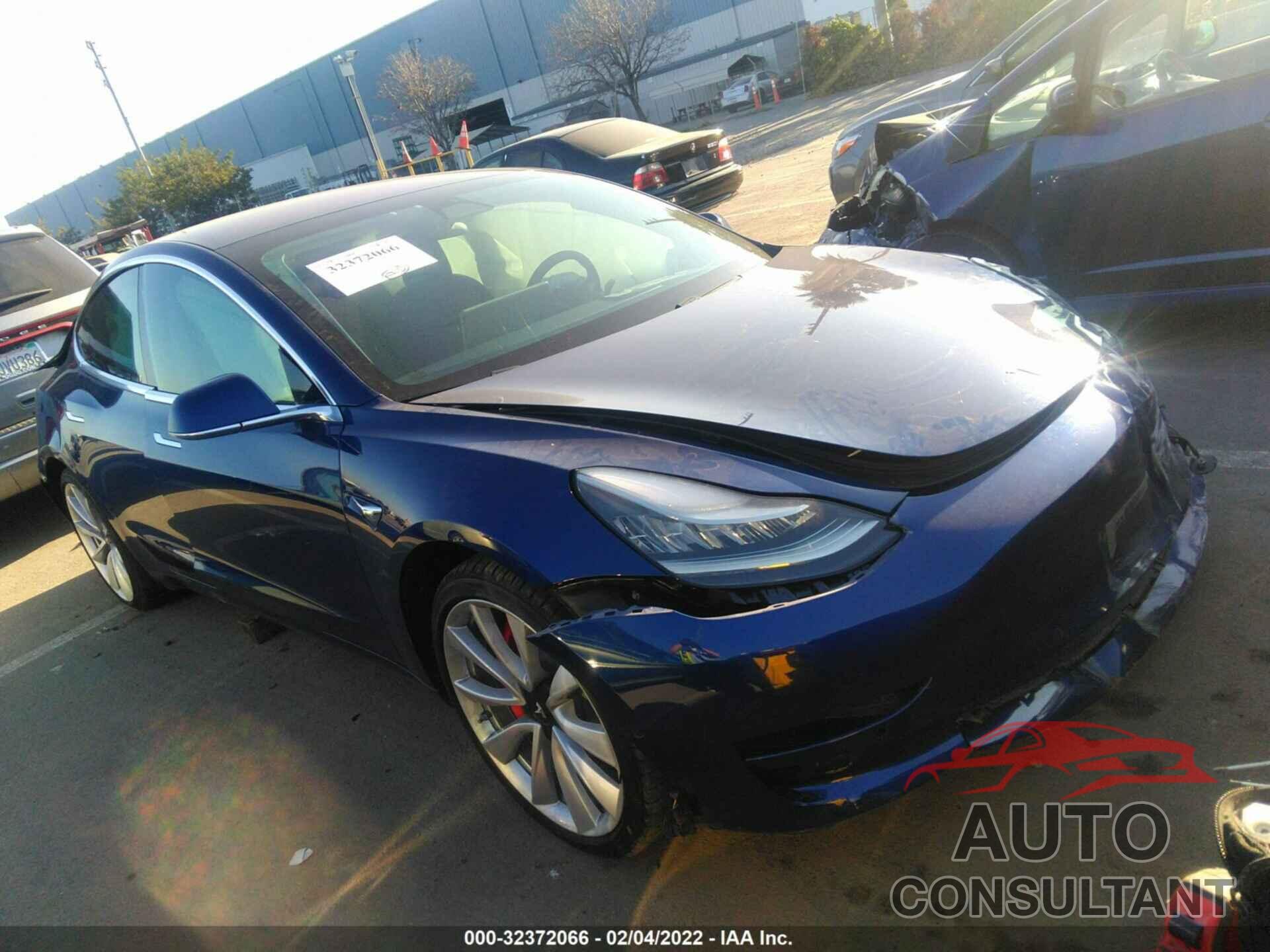 TESLA MODEL 3 2018 - 5YJ3E1EB4JF186014