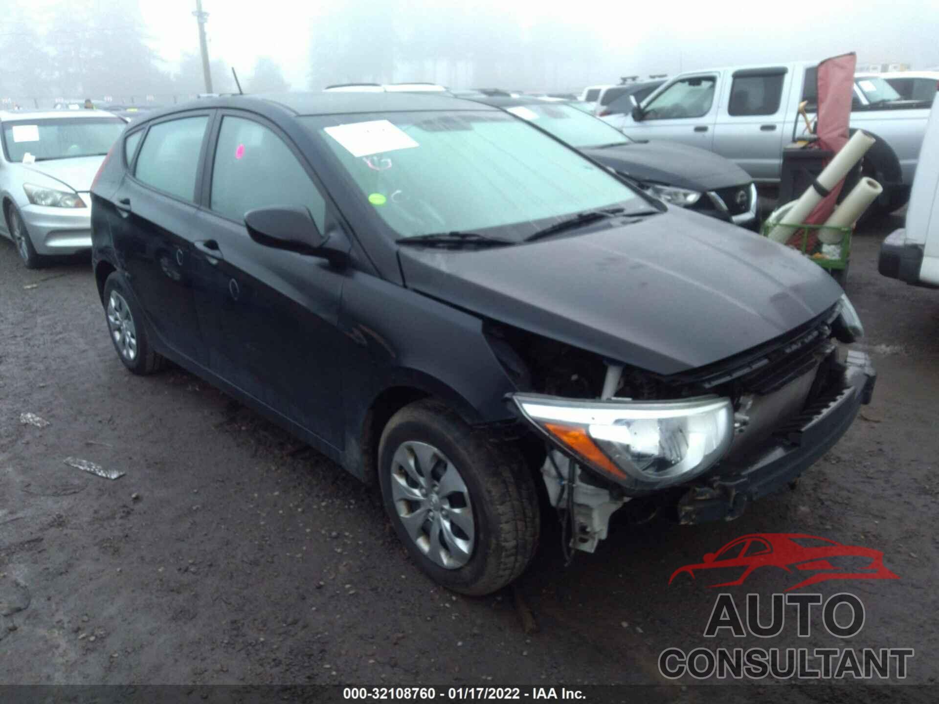 HYUNDAI ACCENT 2017 - KMHCT5AE7HU345134