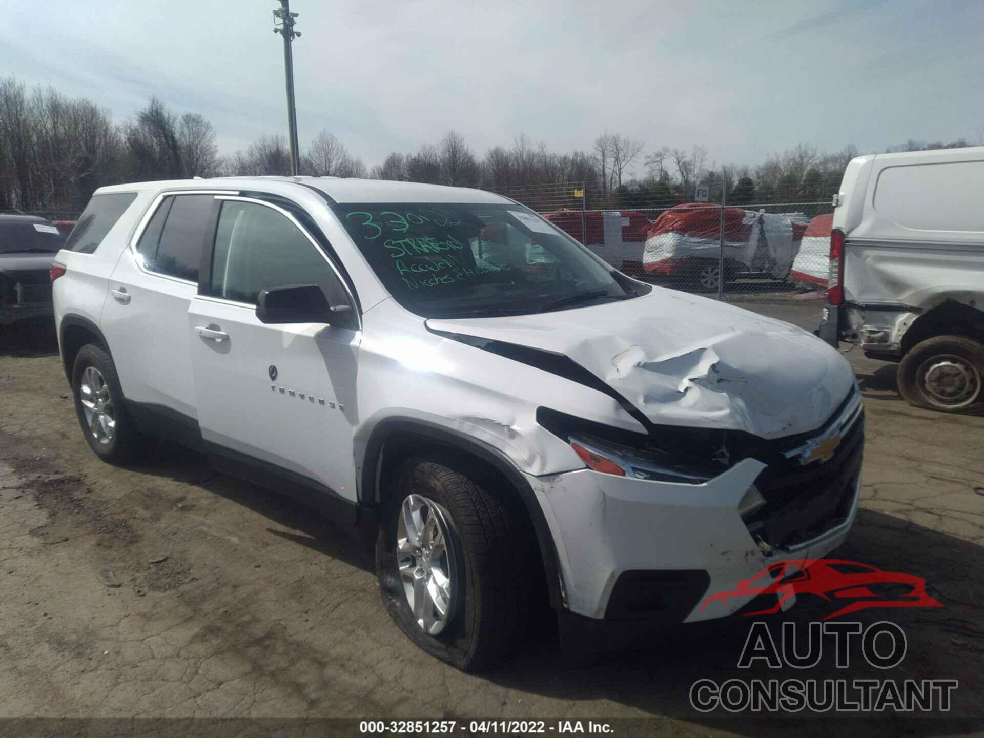 CHEVROLET TRAVERSE 2021 - 1GNEVFKW5MJ218132