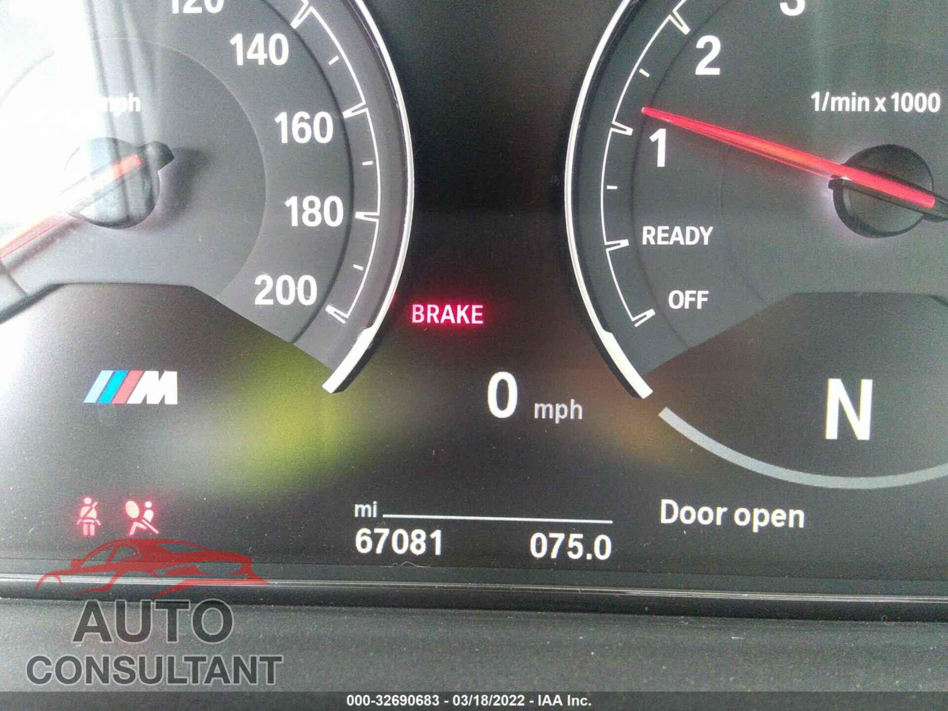 BMW M3 2016 - WBS8M9C59GP966991