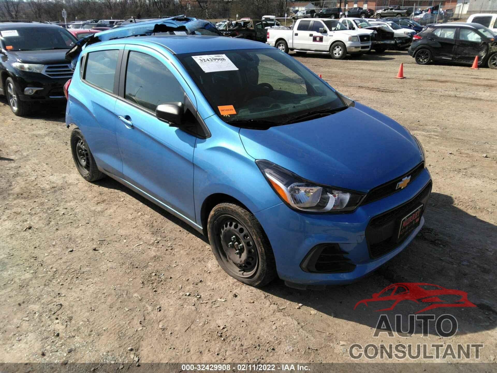 CHEVROLET SPARK 2018 - KL8CB6SA2JC432291