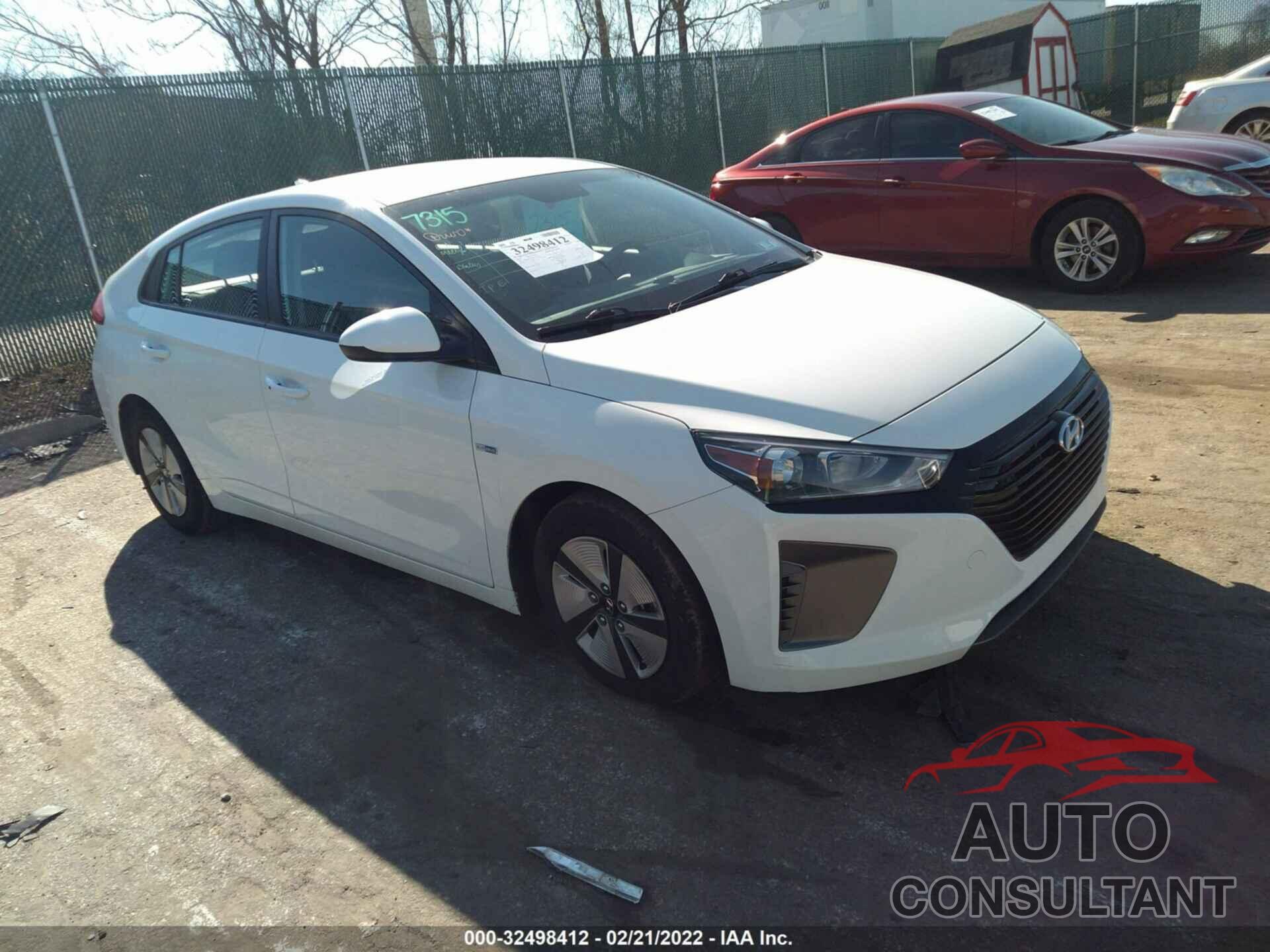 HYUNDAI IONIQ HYBRID 2019 - KMHC65LC8KU163744