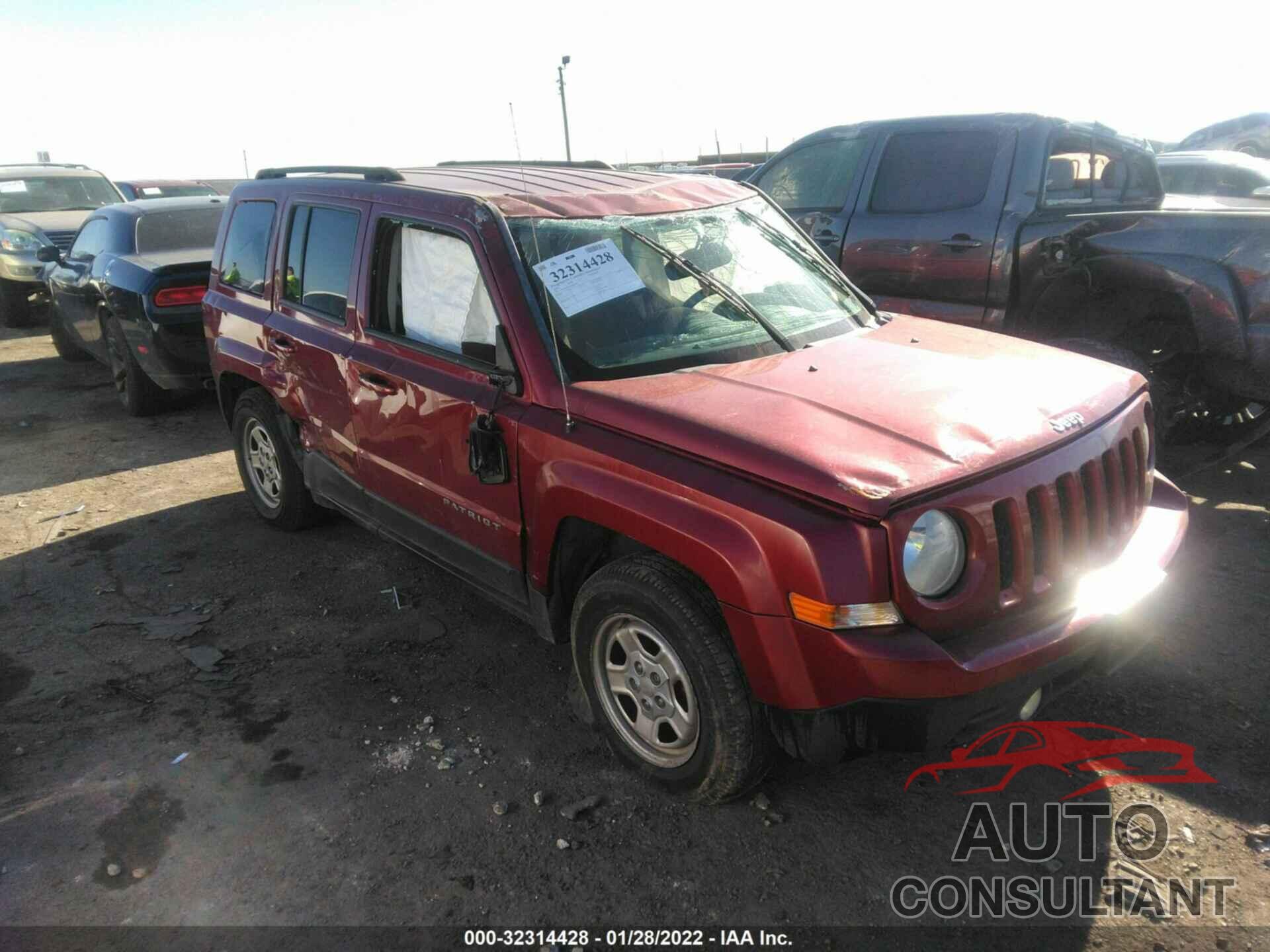 JEEP PATRIOT 2016 - 1C4NJPBA5GD670048