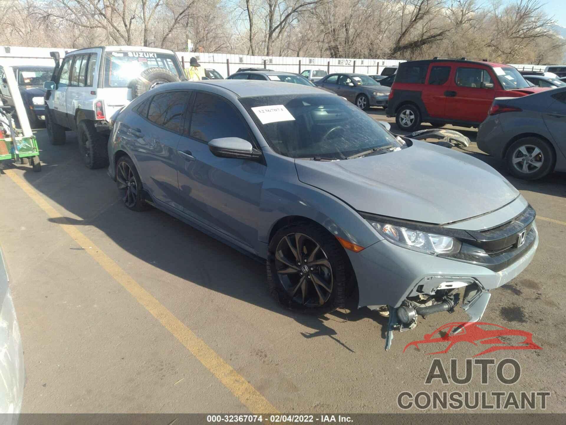 HONDA CIVIC HATCHBACK 2019 - SHHFK7G46KU228397