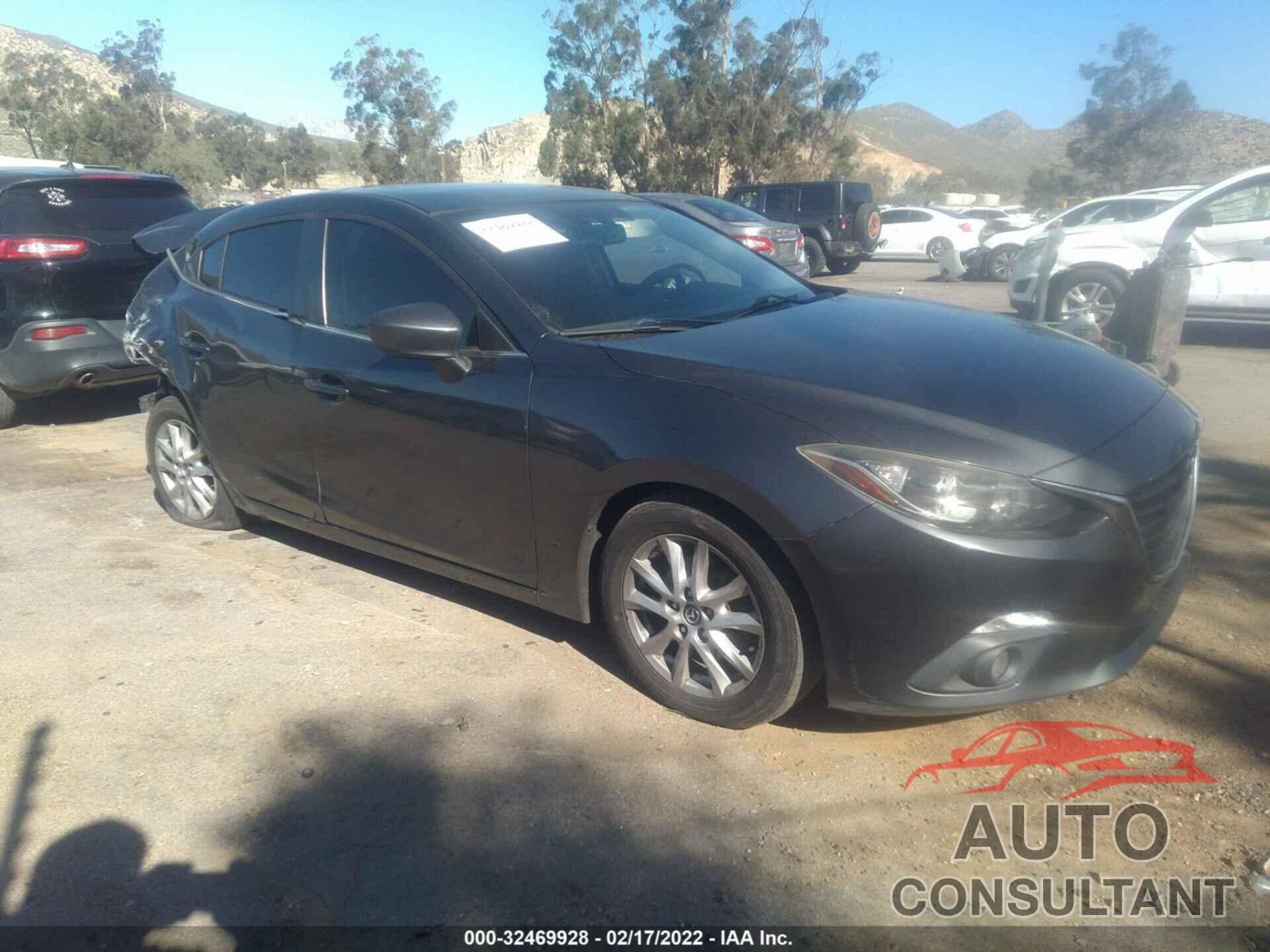 MAZDA MAZDA3 2016 - JM1BM1W72G1291497