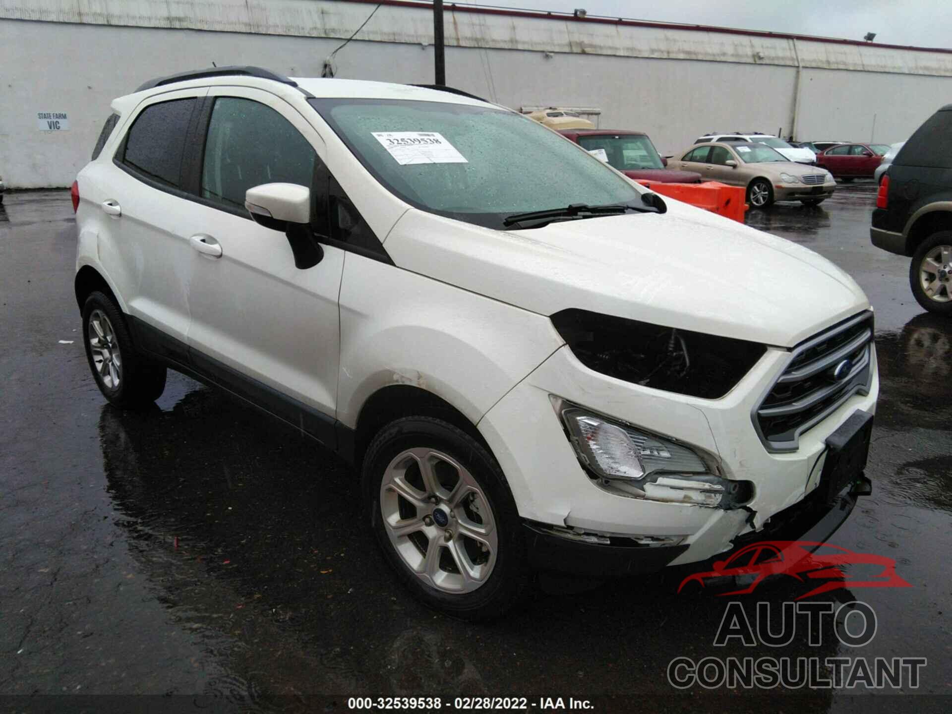 FORD ECOSPORT 2019 - MAJ6S3GL1KC279987