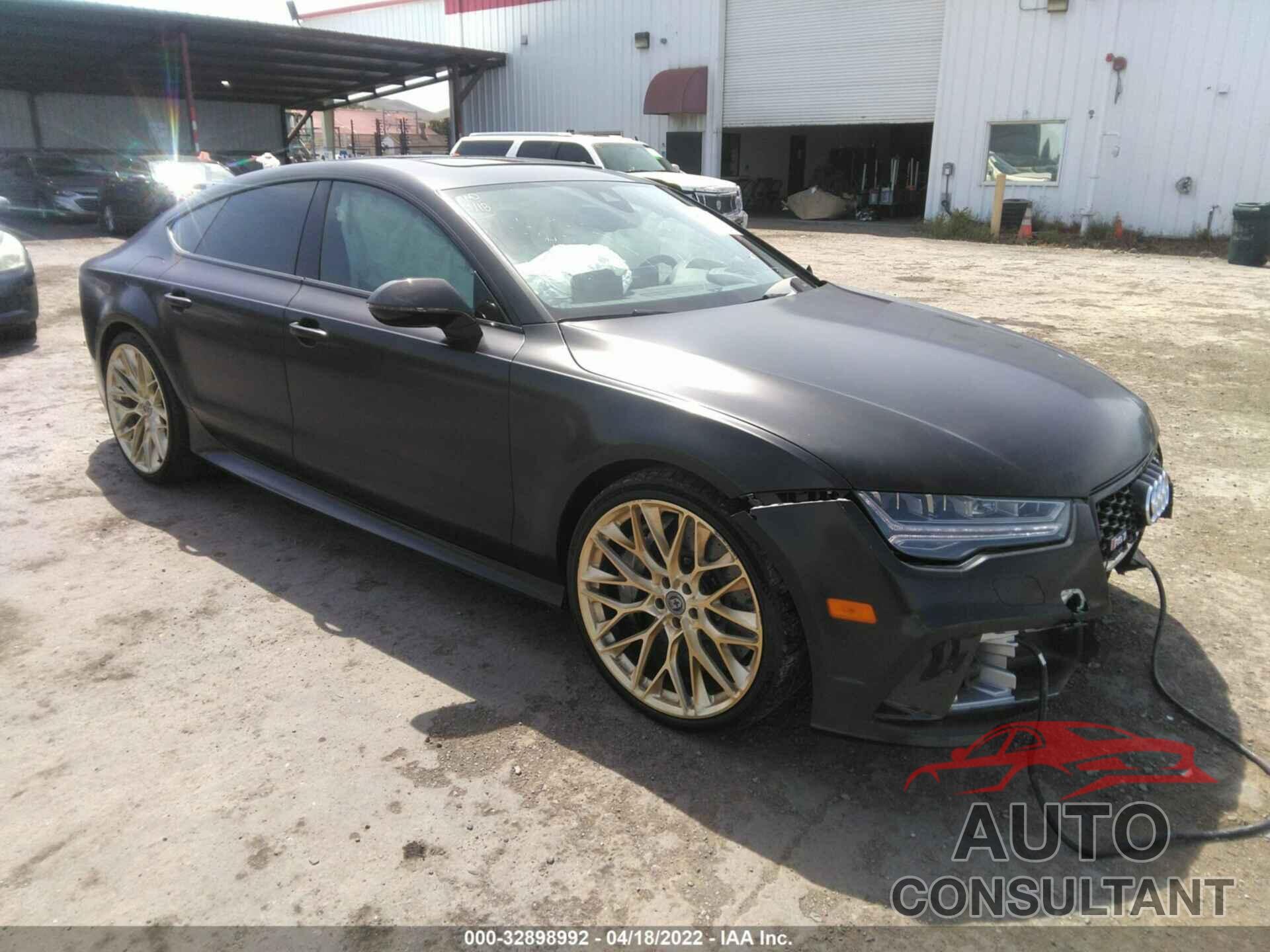 AUDI RS 7 2018 - WUAWRBFC4JN903062