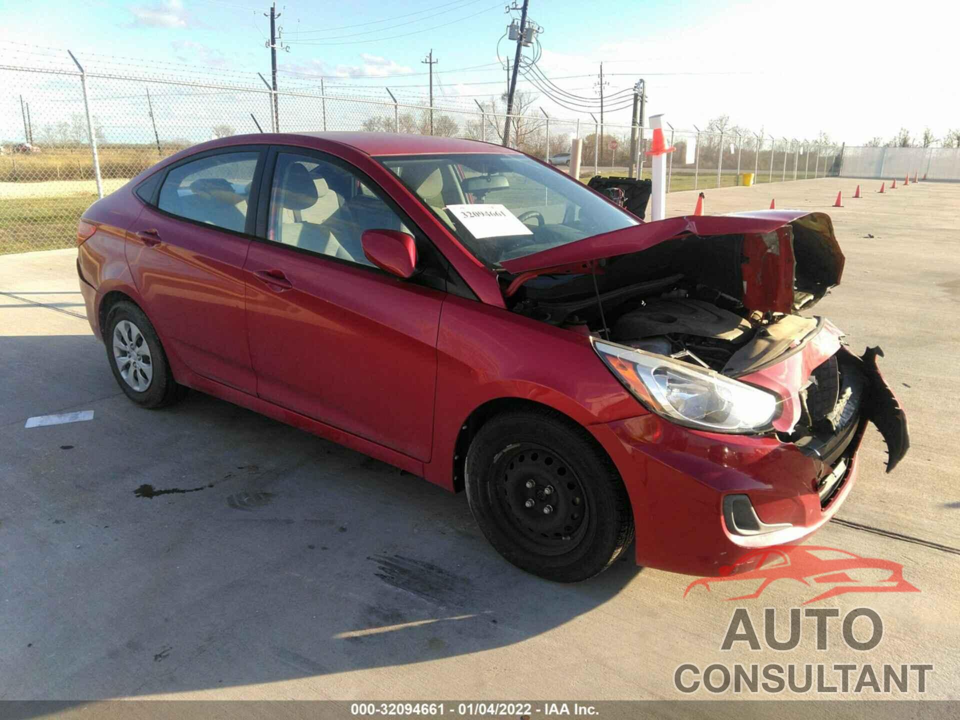 HYUNDAI ACCENT 2016 - KMHCT4AE3GU963169