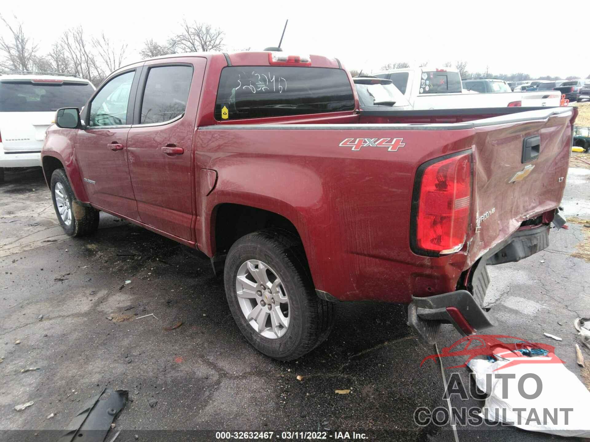 CHEVROLET COLORADO 2018 - 1GCGTCEN8J1147979