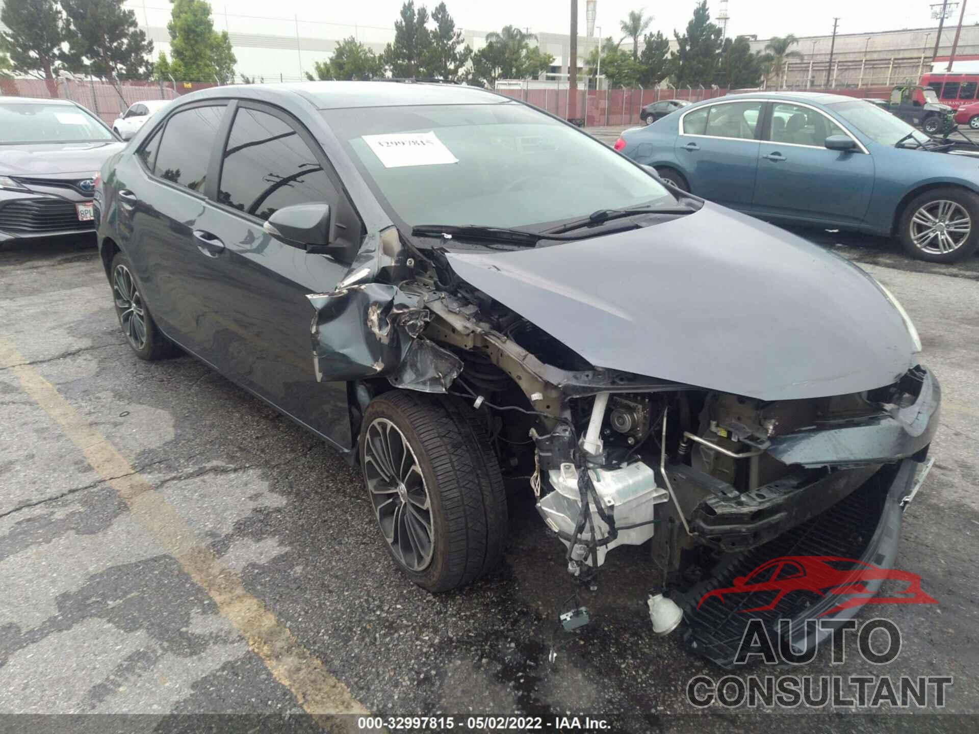 TOYOTA COROLLA 2016 - 5YFBURHE7GP408593
