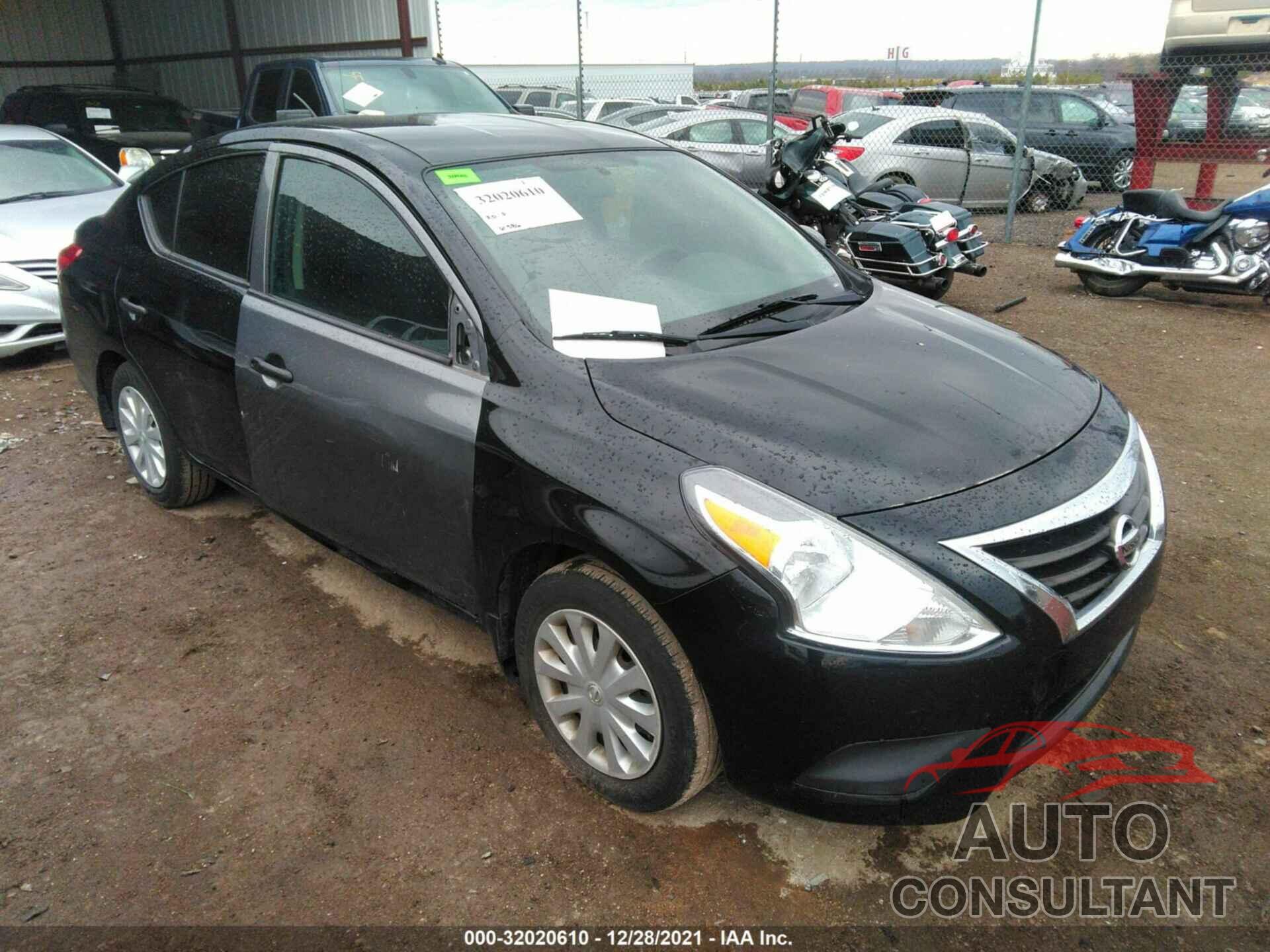NISSAN VERSA 2016 - 3N1CN7AP4GL845615