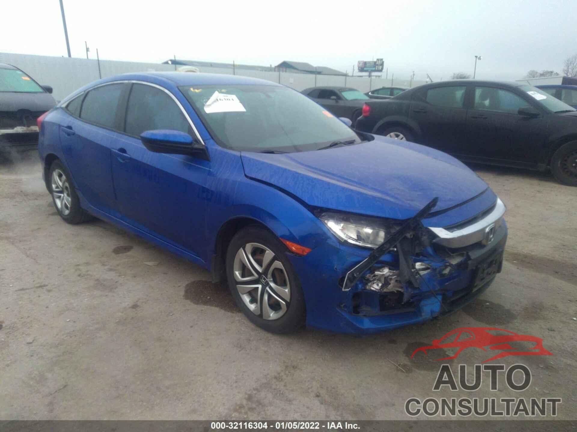 HONDA CIVIC SEDAN 2016 - 19XFC2F59GE074406