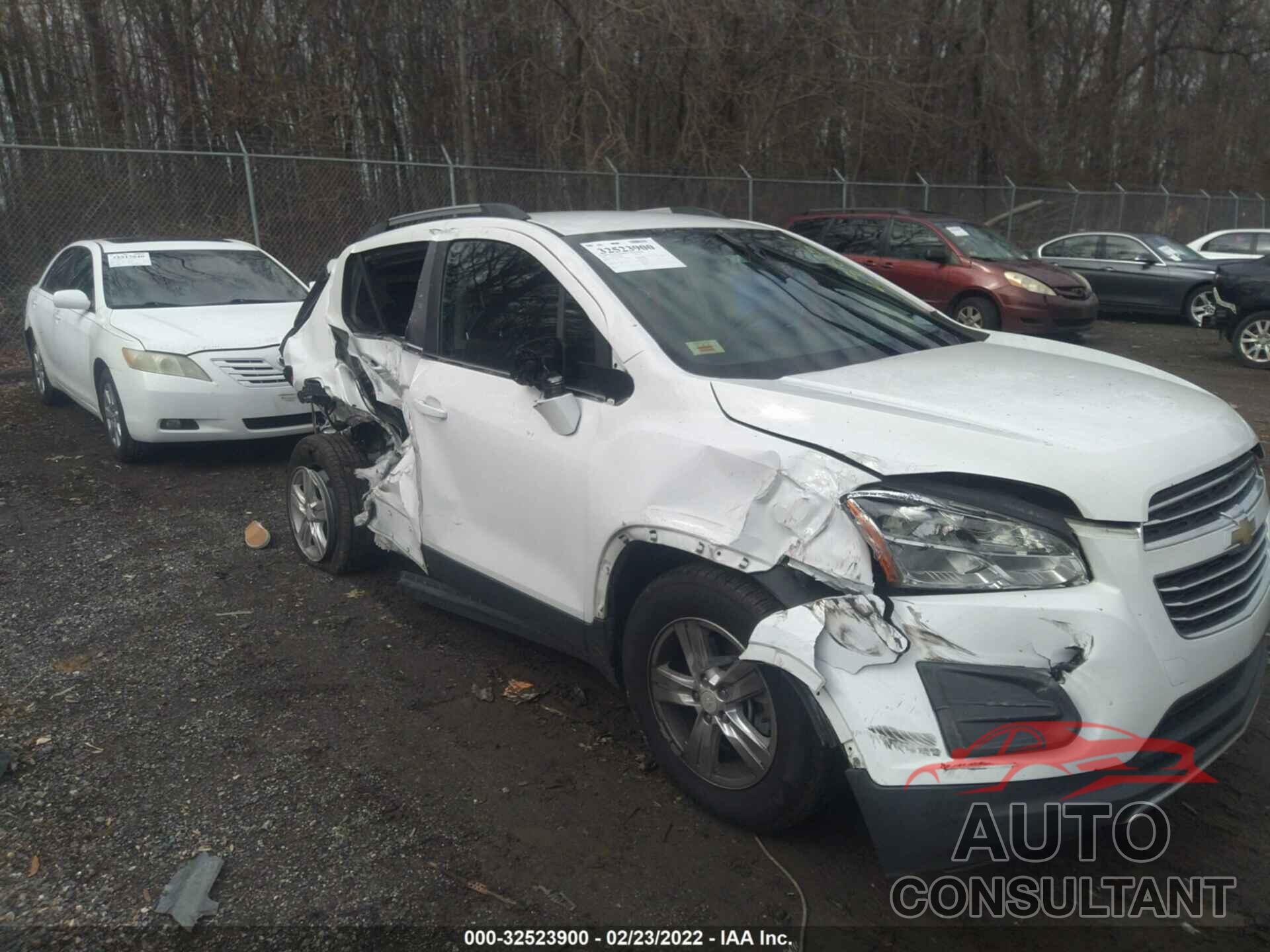 CHEVROLET TRAX 2016 - 3GNCJLSB7GL193620