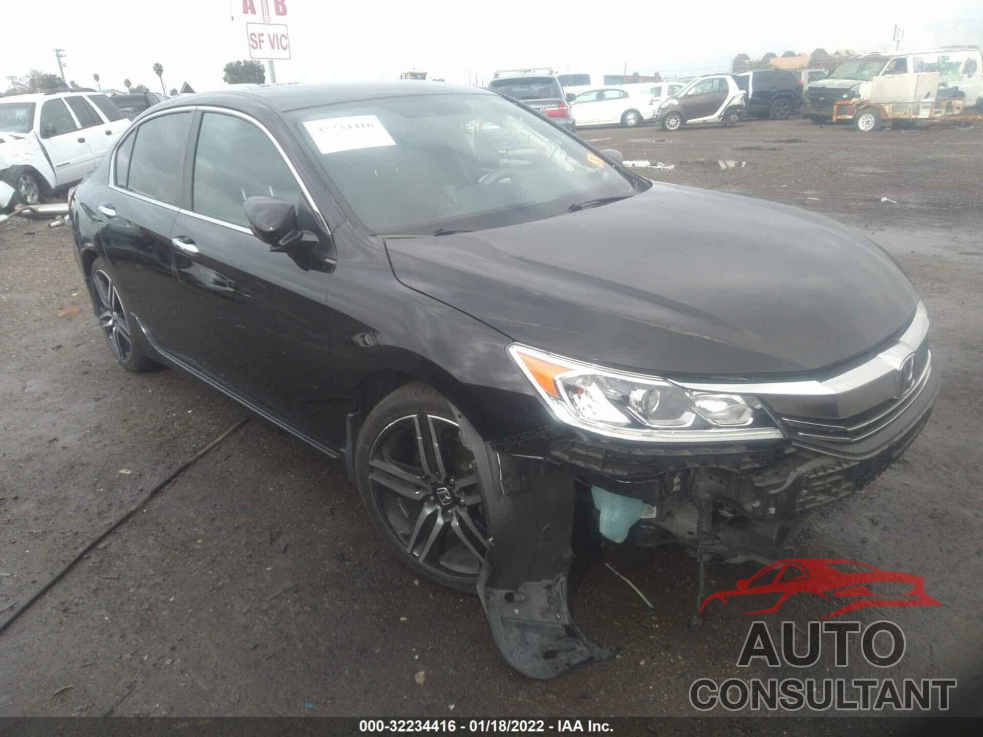 HONDA ACCORD SEDAN 2017 - 1HGCR2F56HA024926