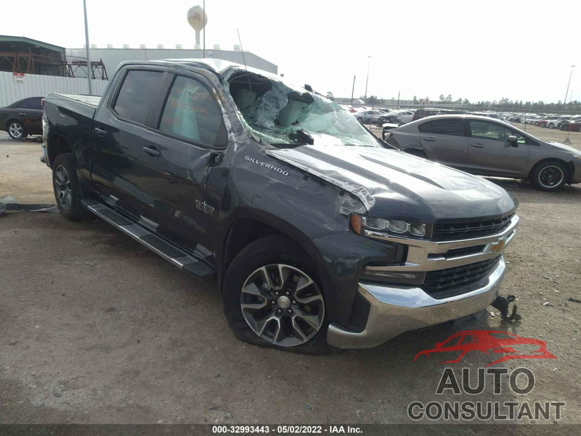 CHEVROLET SILVERADO 1500 2020 - 3GCUWCED0LG403893