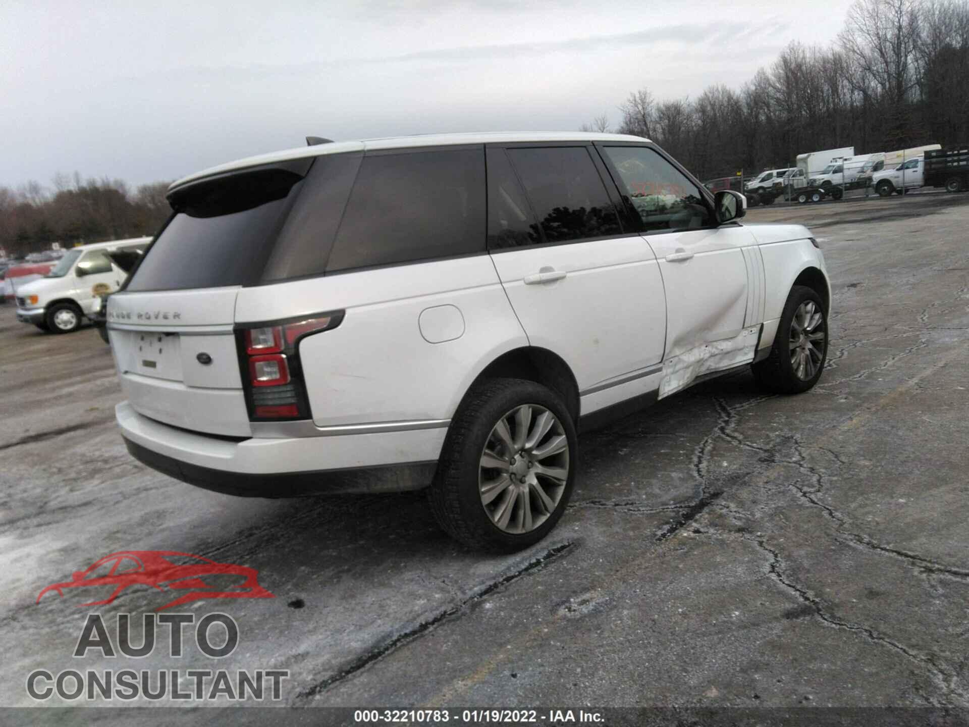 LAND ROVER RANGE ROVER 2017 - SALGS2FE4HA341696