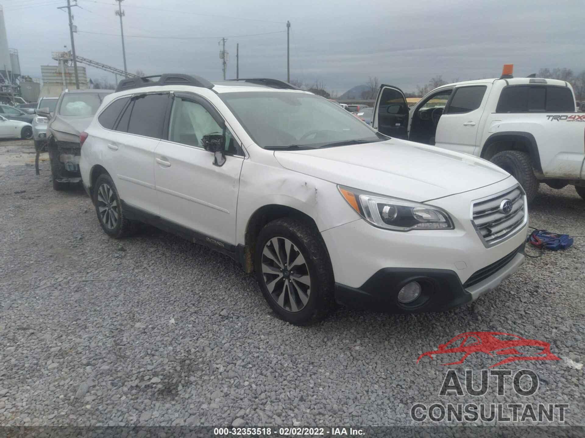 SUBARU OUTBACK 2017 - 4S4BSANC6H3326659