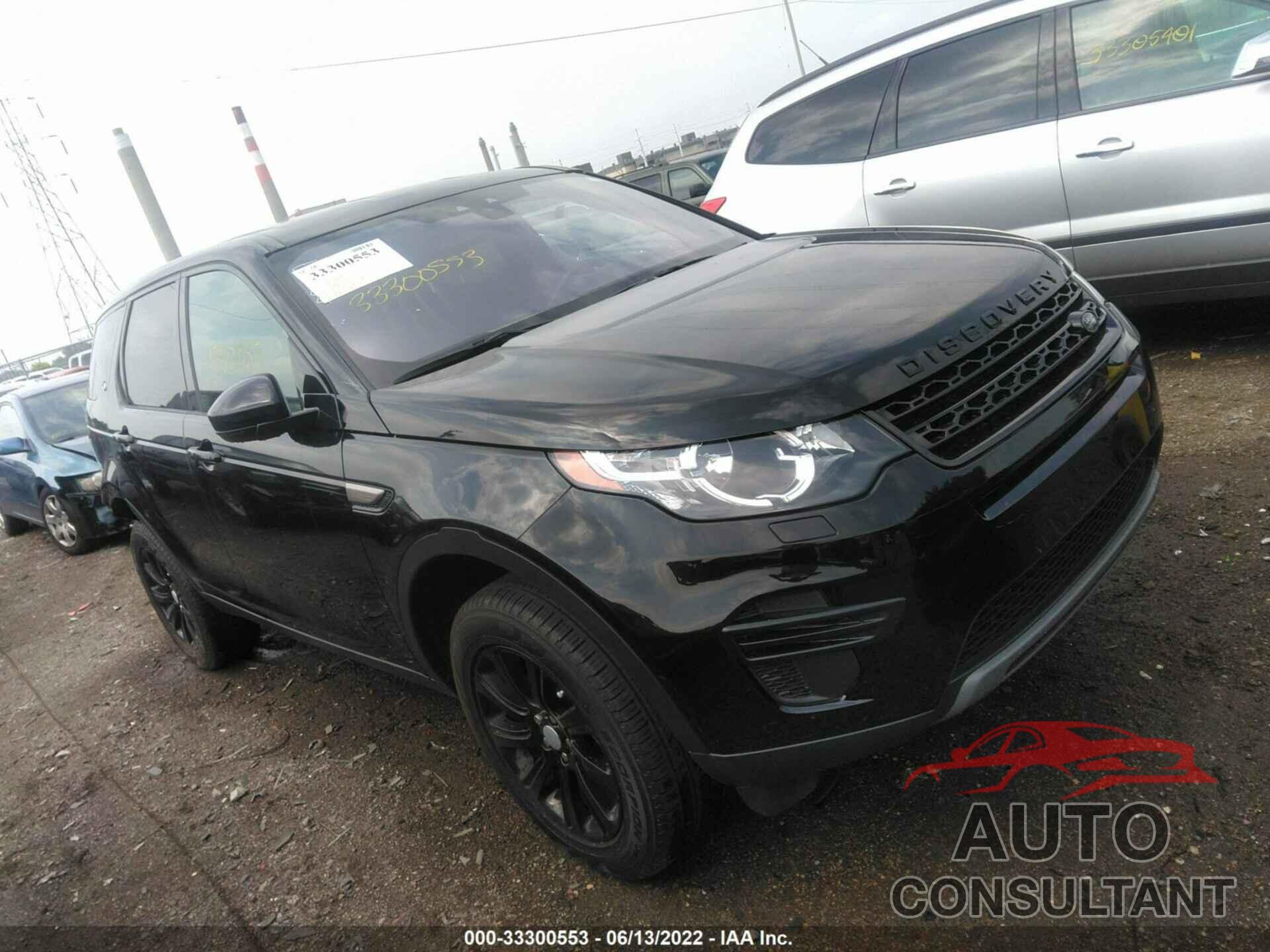 LAND ROVER DISCOVERY SPORT 2019 - SALCP2FX7KH829301