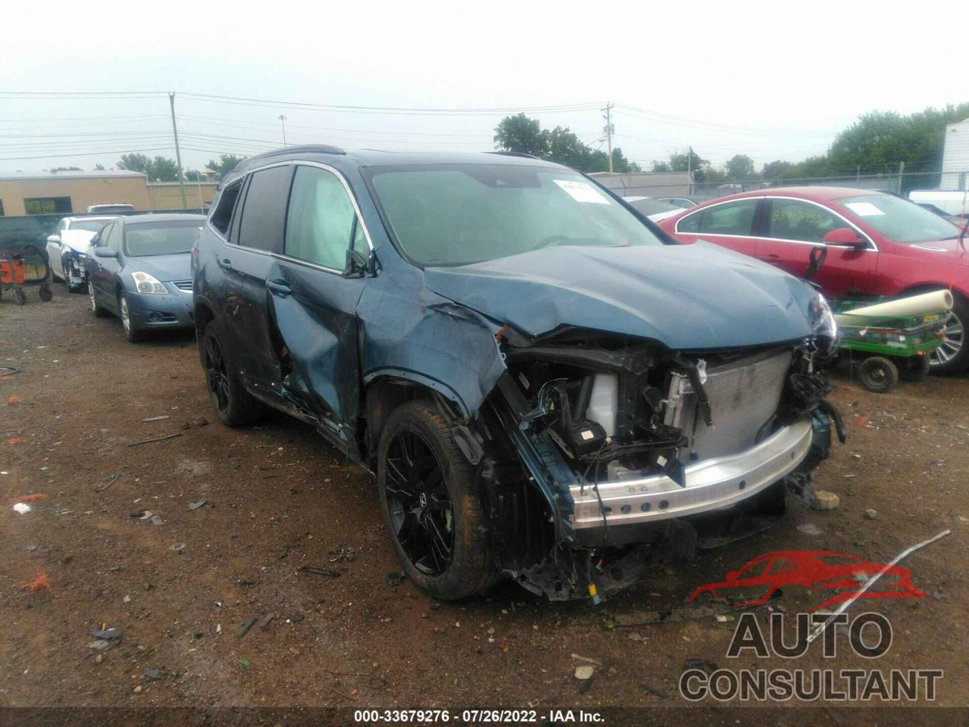 HONDA PILOT 2021 - 5FNYF6H27MB050699