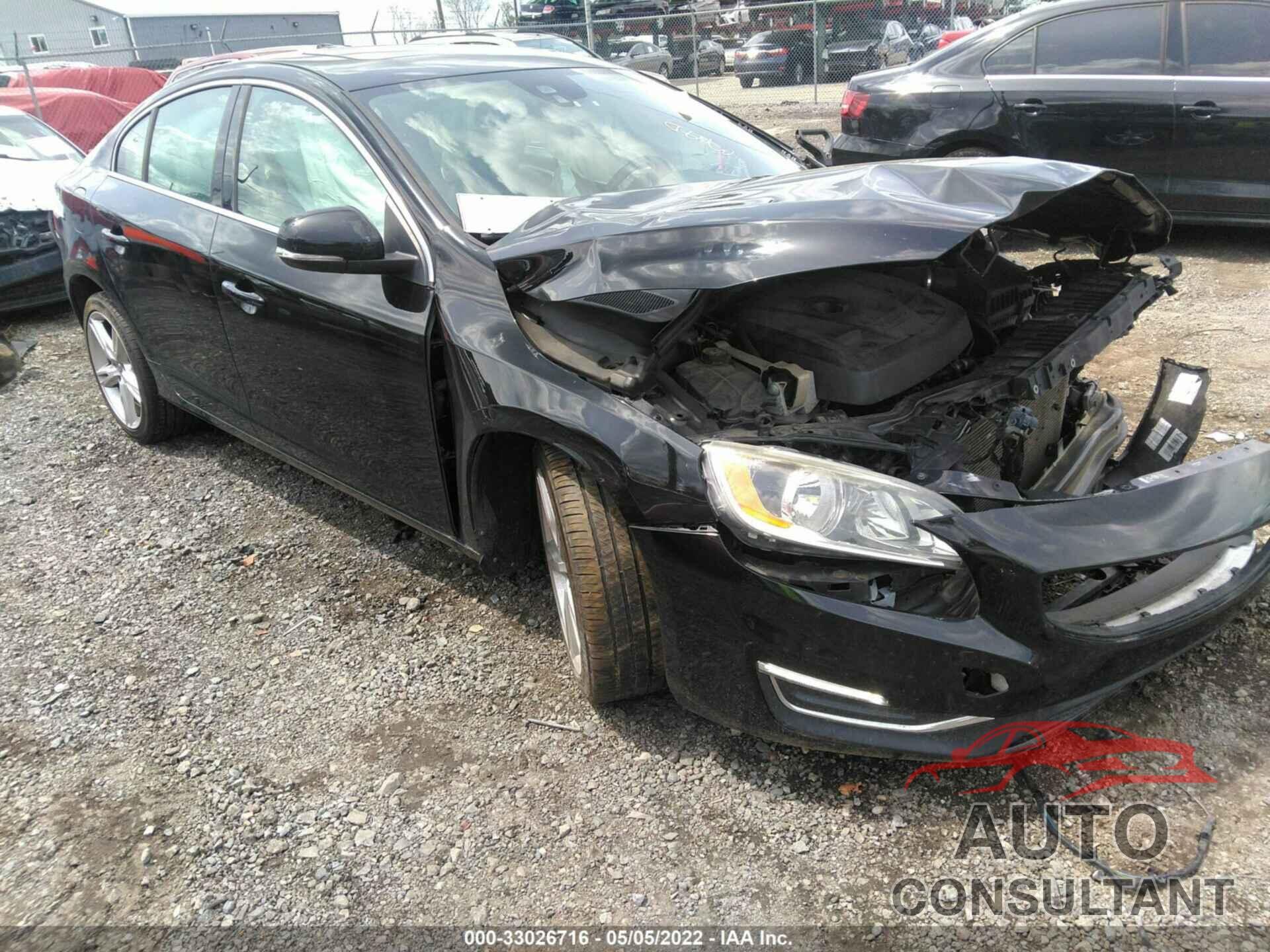 VOLVO S60 2016 - YV126MFK7G2412108