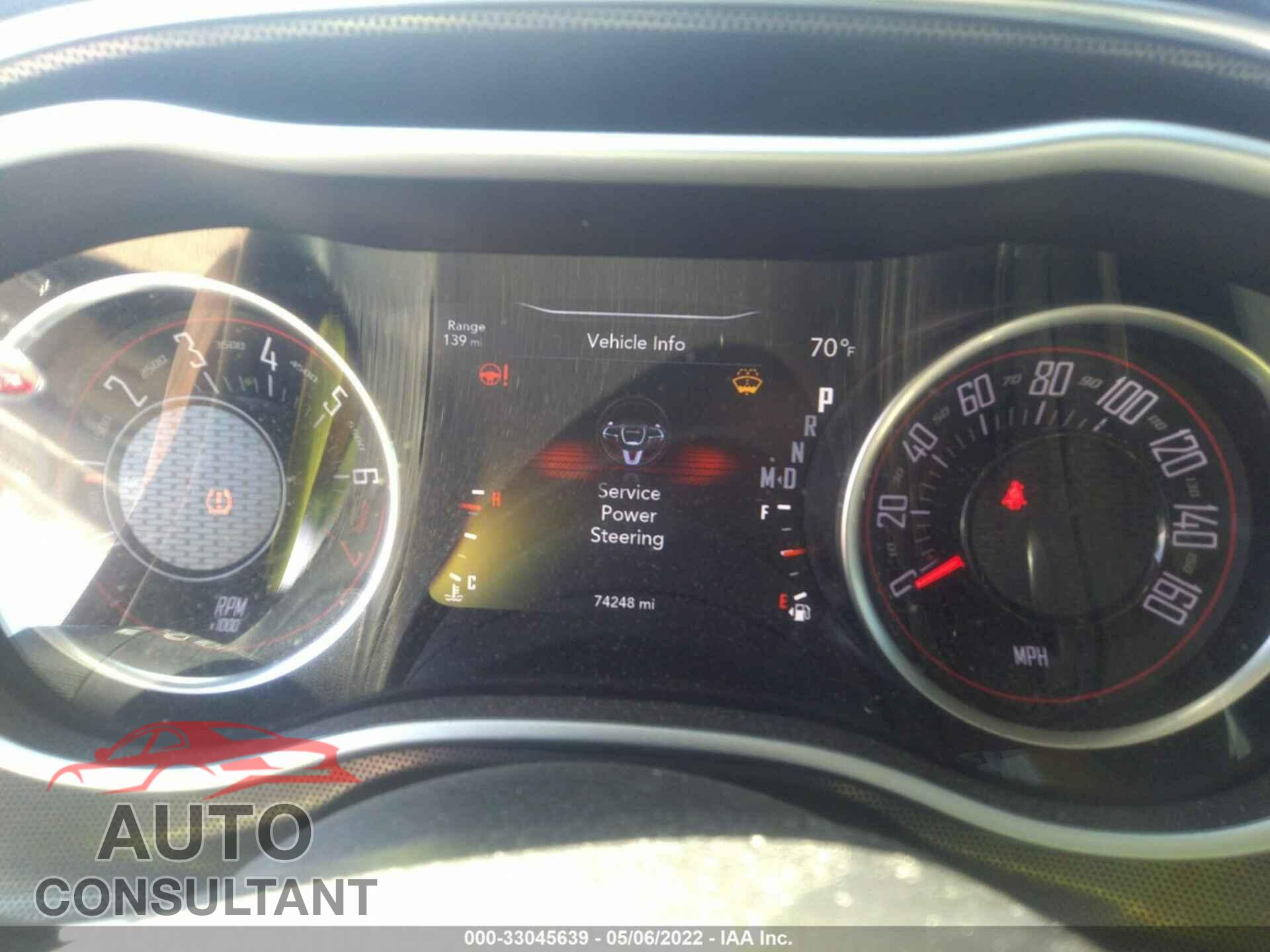 DODGE CHALLENGER 2017 - 2C3CDZAGXHH545541