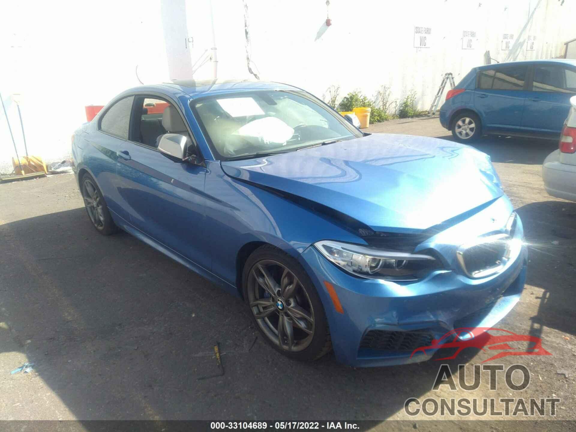 BMW 2 SERIES 2016 - WBA1J7C53GV359046