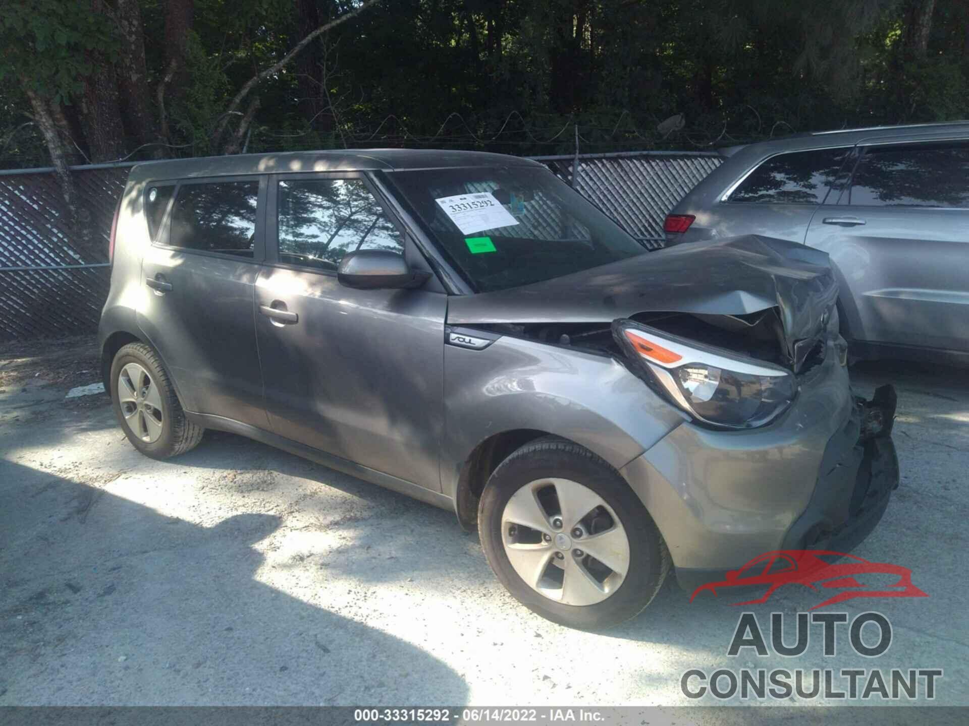 KIA SOUL 2016 - KNDJN2A23G7402971