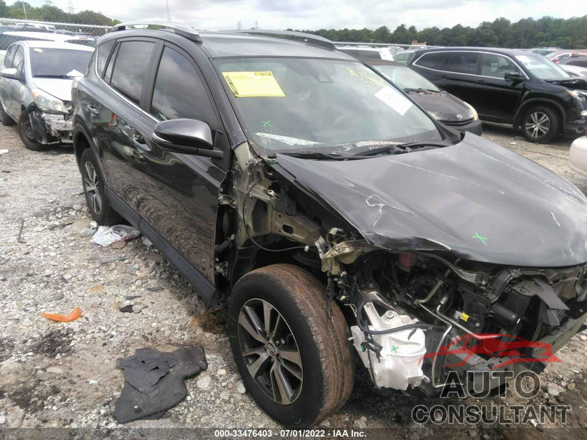 TOYOTA RAV4 2018 - 2T3WFREV0JW498330