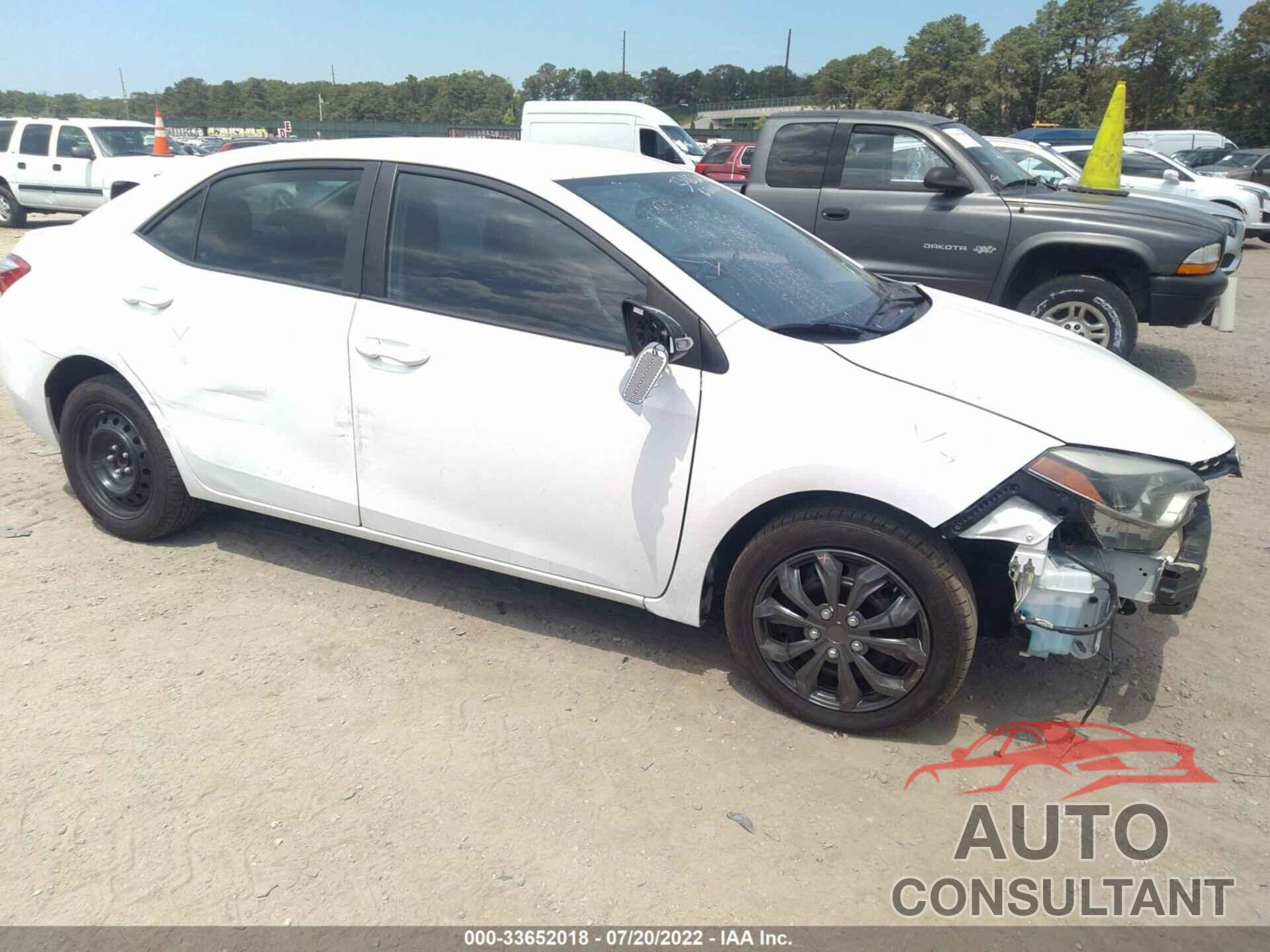 TOYOTA COROLLA 2016 - 2T1BURHE8GC667206