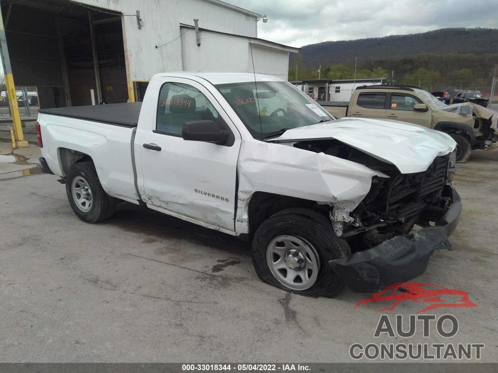 CHEVROLET SILVERADO 1500 2017 - 1GCNCNEH2HZ341755