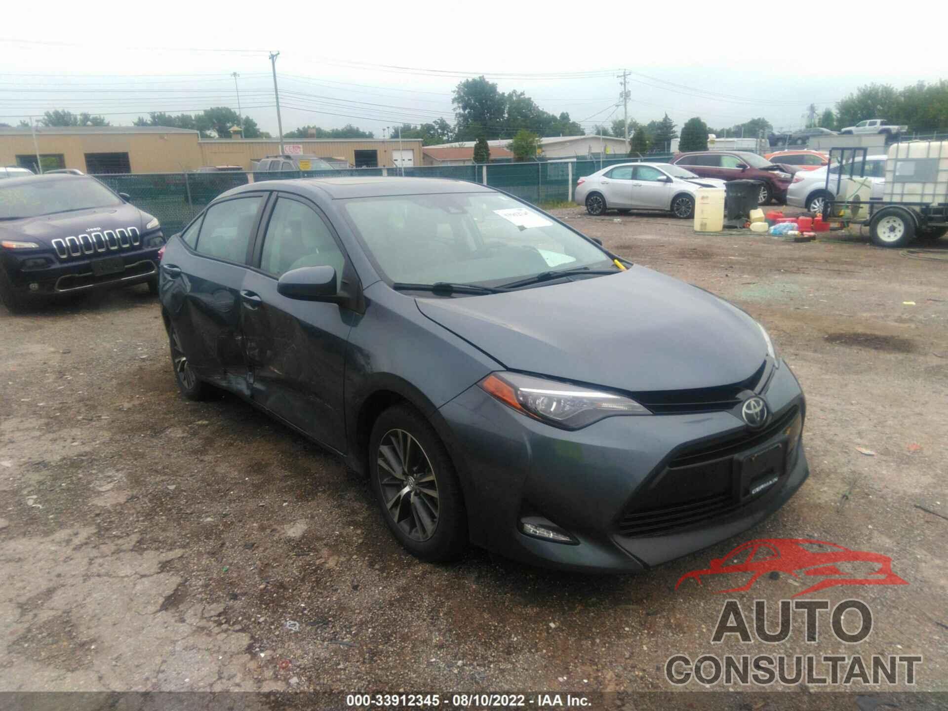 TOYOTA COROLLA 2017 - 2T1BURHE7HC868418