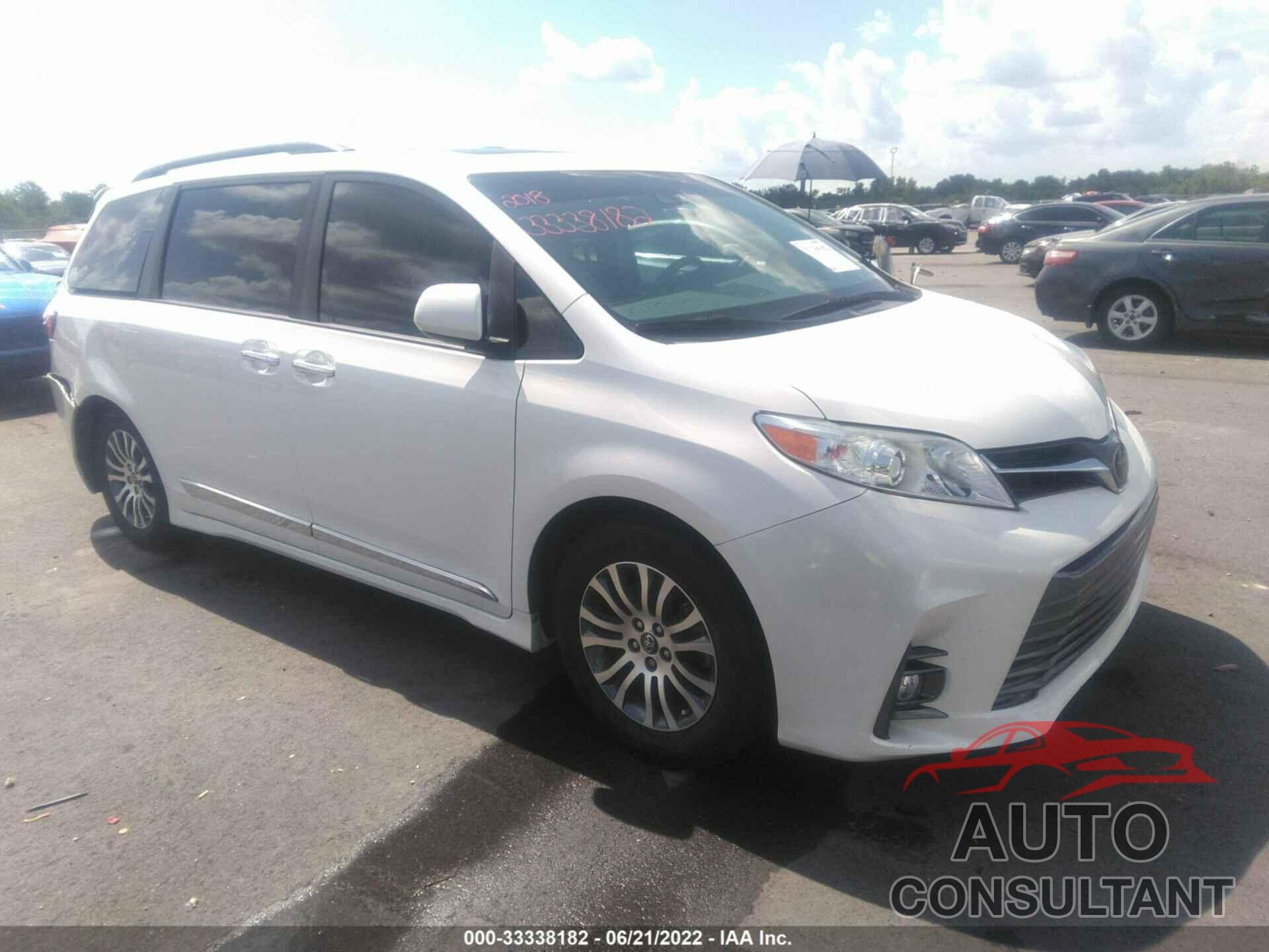 TOYOTA SIENNA 2018 - 5TDYZ3DC2JS904025