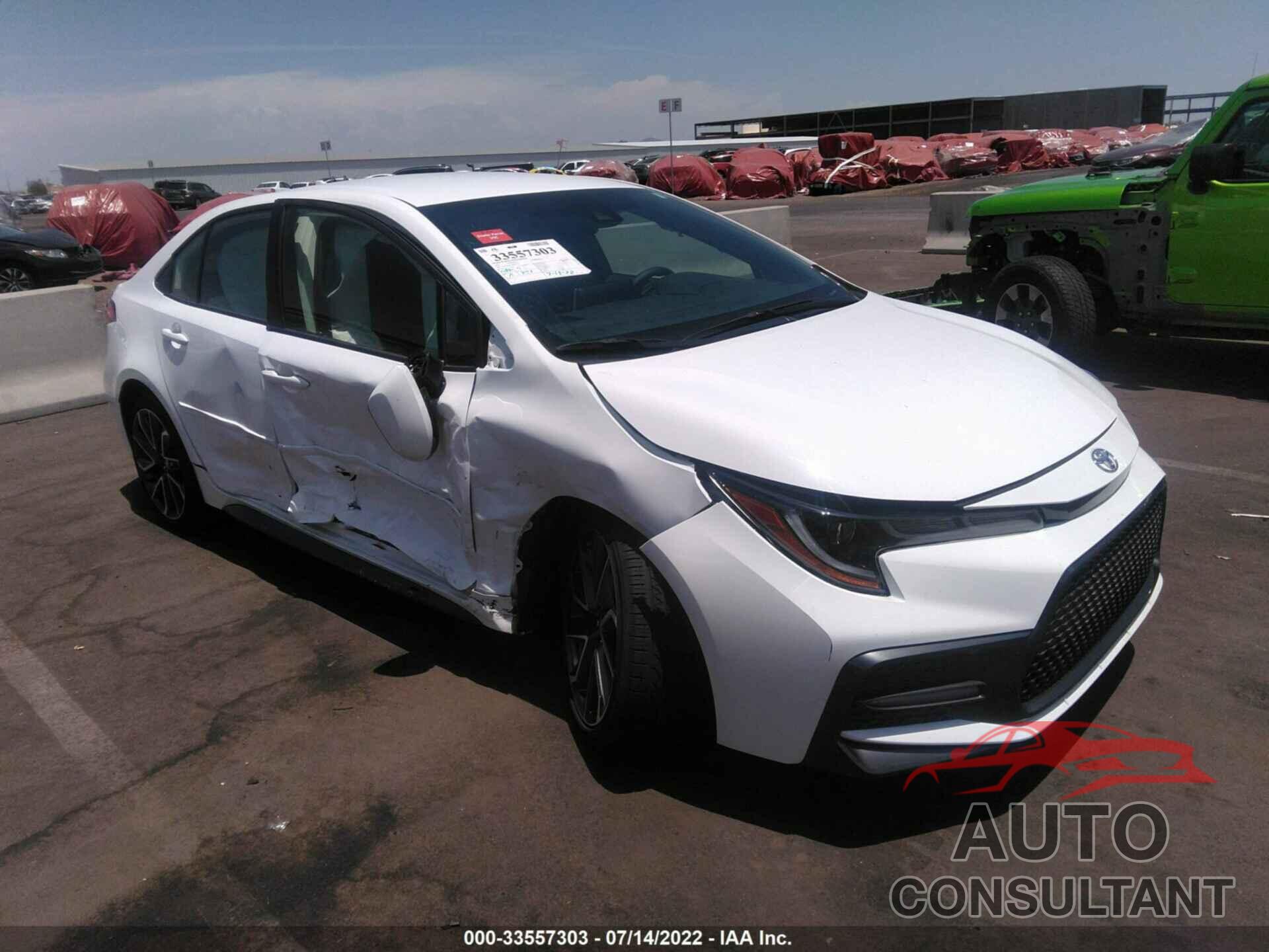 TOYOTA COROLLA 2021 - JTDS4MCE3MJ072273