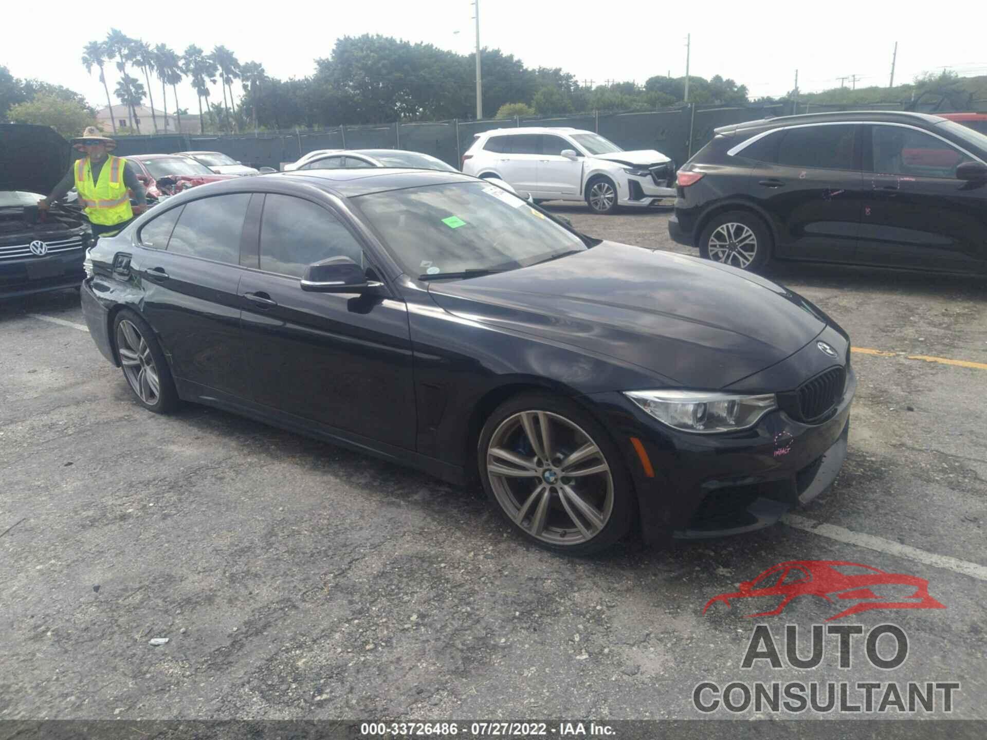 BMW 4 SERIES 2016 - WBA4B1C58GG242462