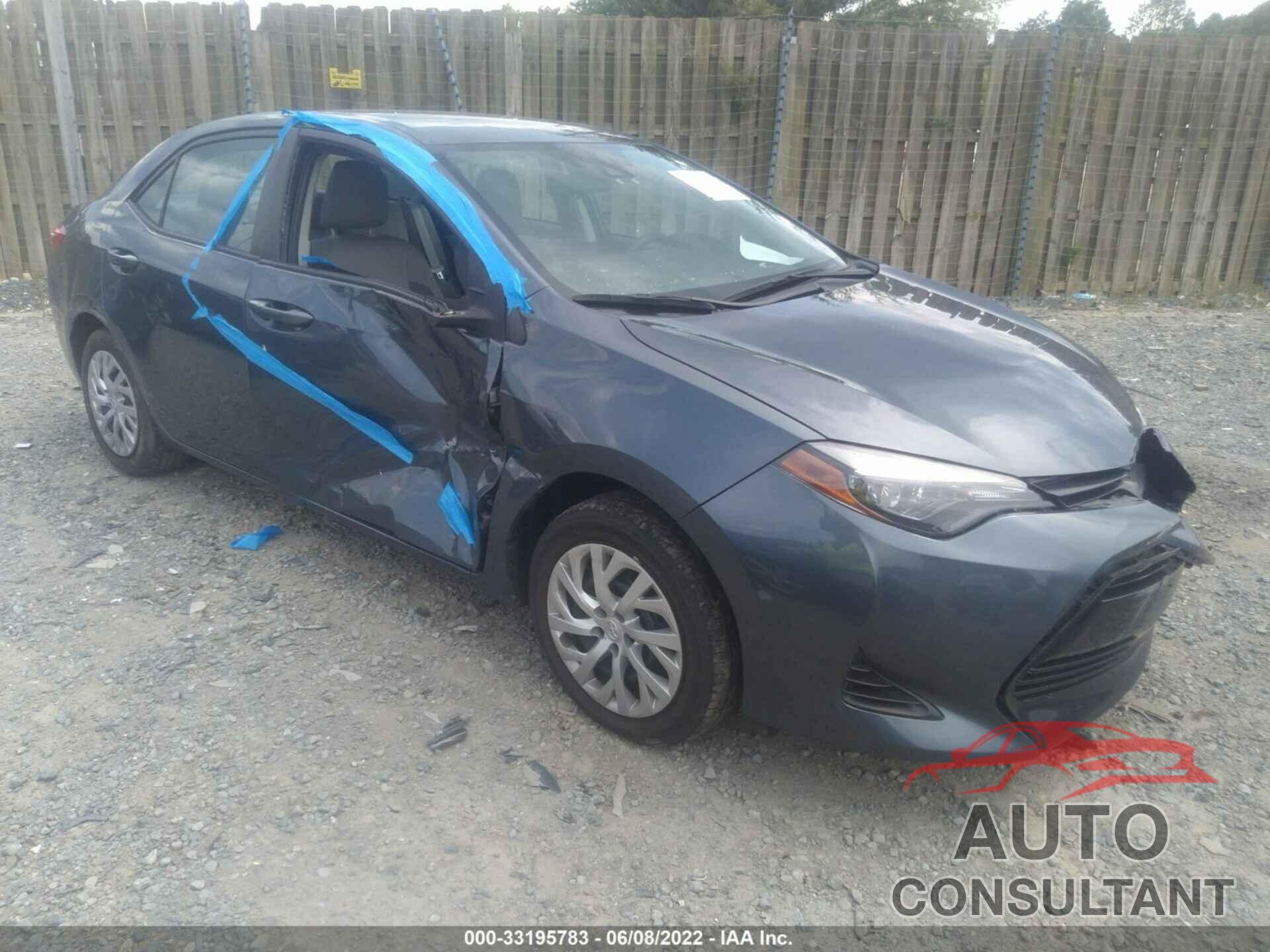 TOYOTA COROLLA 2019 - 2T1BURHE2KC161055
