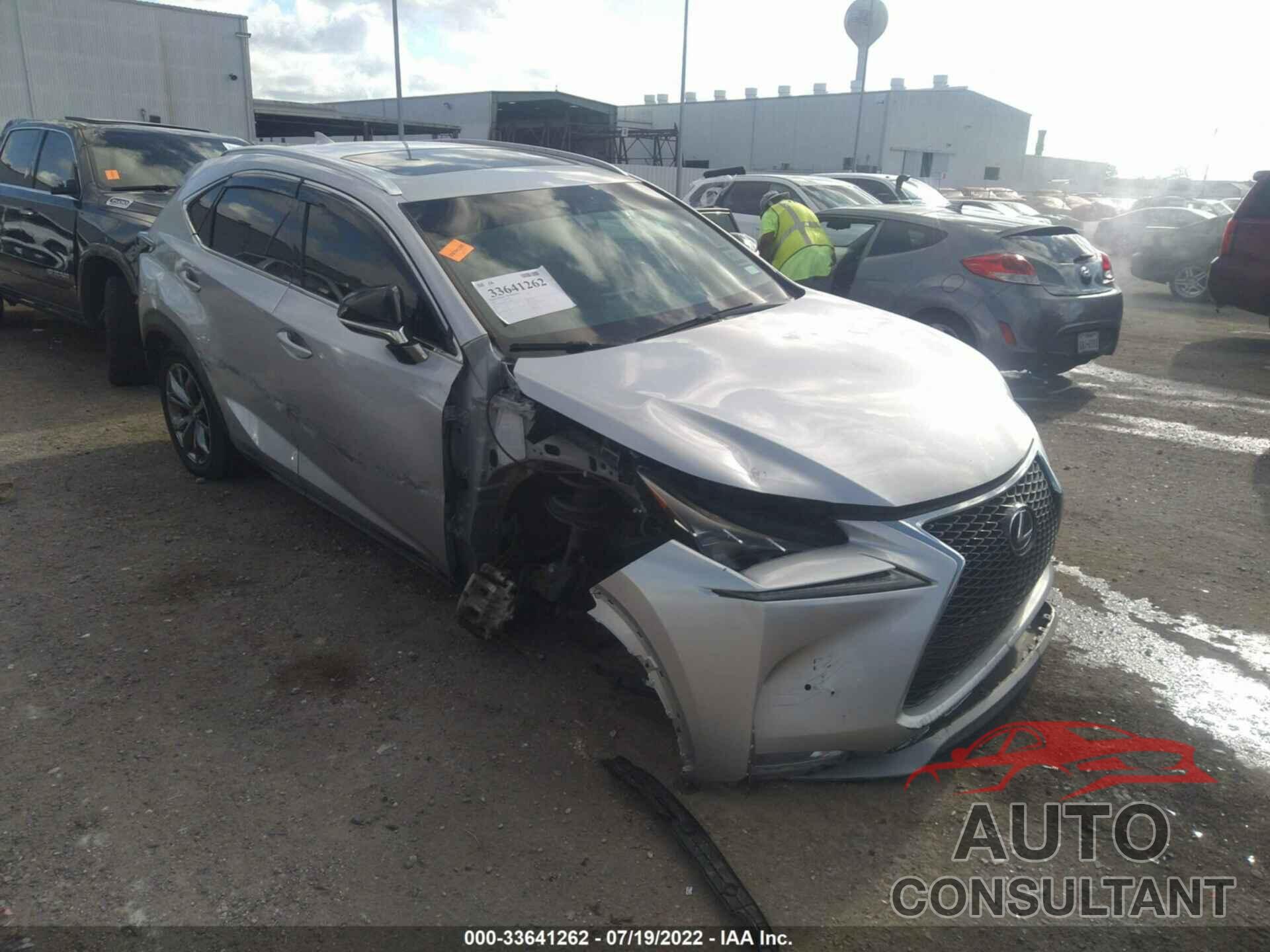 LEXUS NX 200T 2016 - JTJYARBZ8G2048812