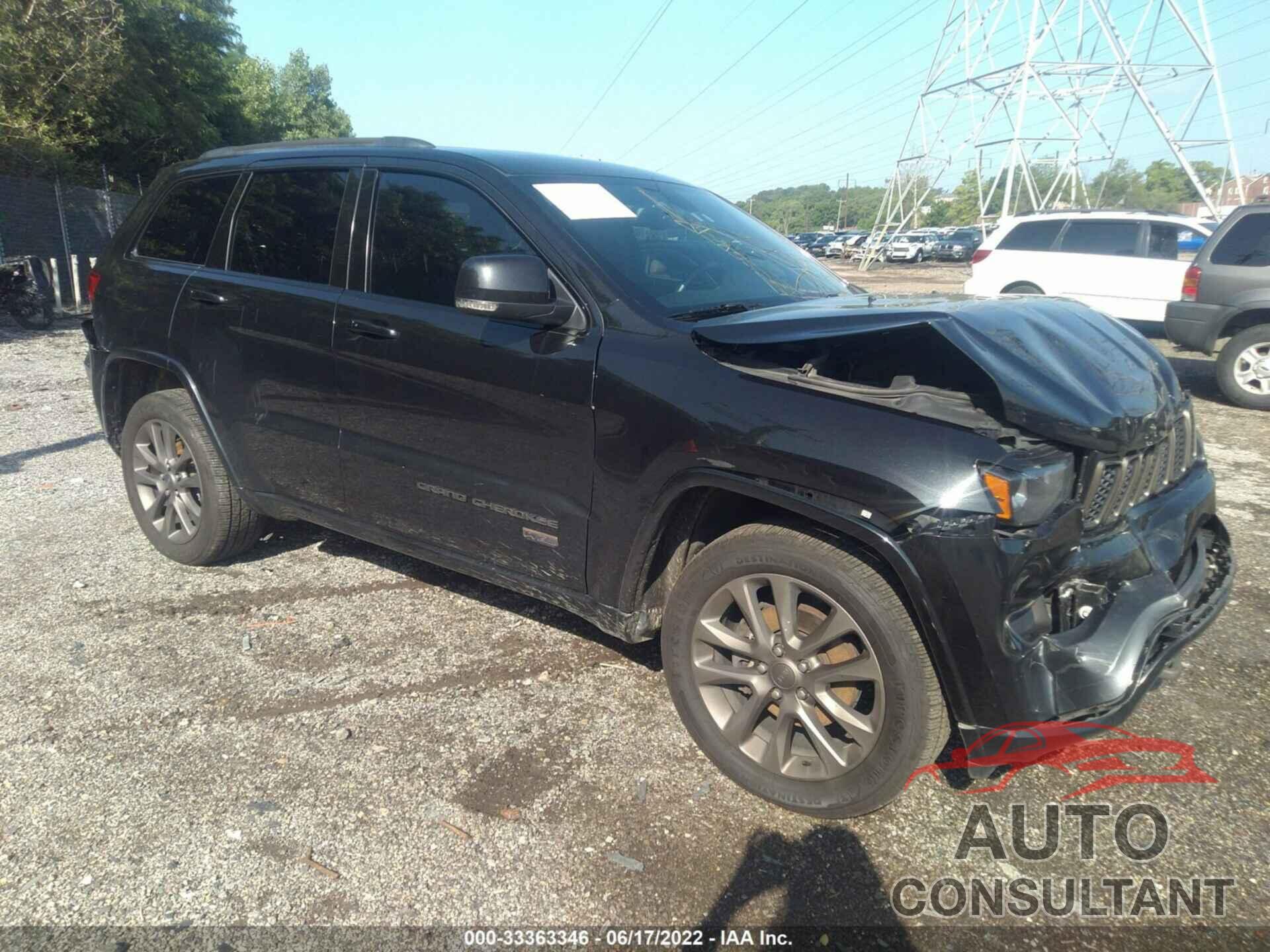 JEEP GRAND CHEROKEE 2016 - 1C4RJFBG4GC479727