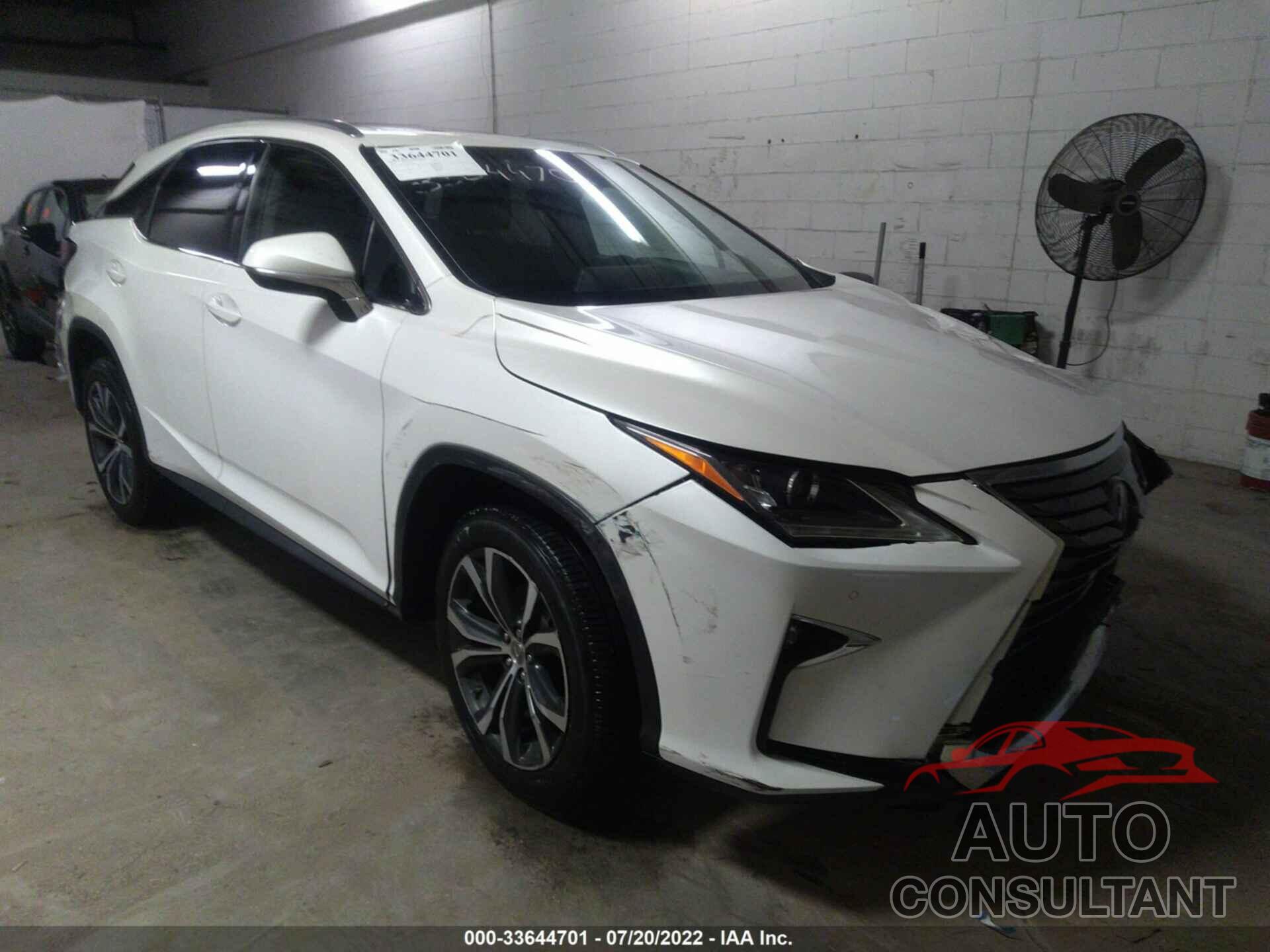 LEXUS RX 350 2016 - 2T2BZMCA3GC026629