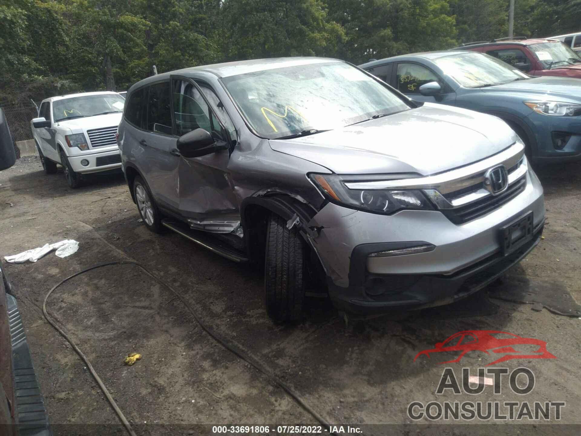 HONDA PILOT 2019 - 5FNYF6H10KB009500