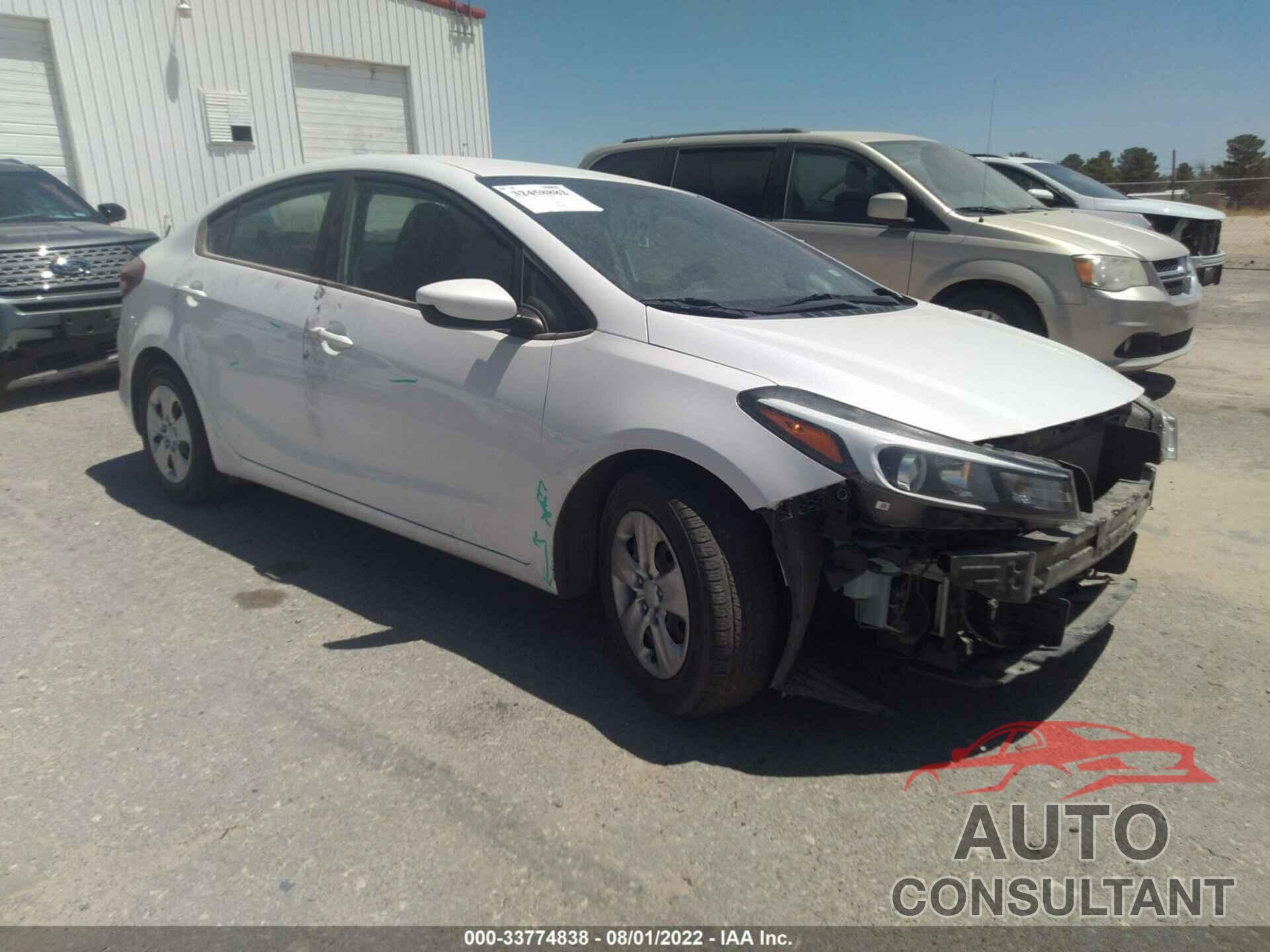 KIA FORTE 2017 - 3KPFL4A77HE083806