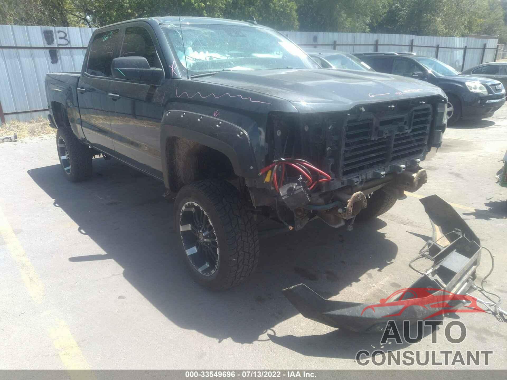 CHEVROLET SILVERADO 1500 2017 - 3GCUKSEJ3HG386803