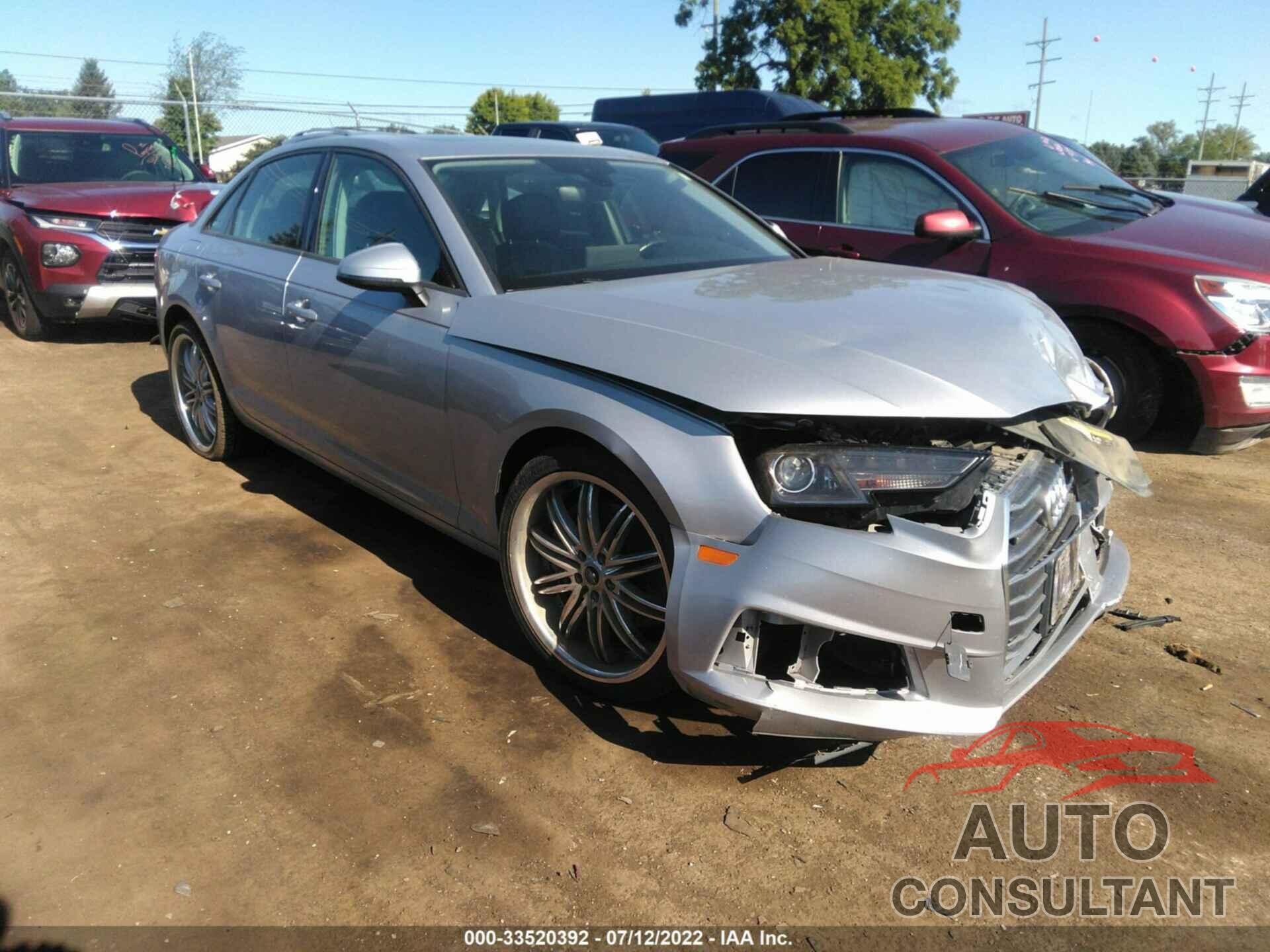 AUDI A4 2017 - WAUANAF49HN020930